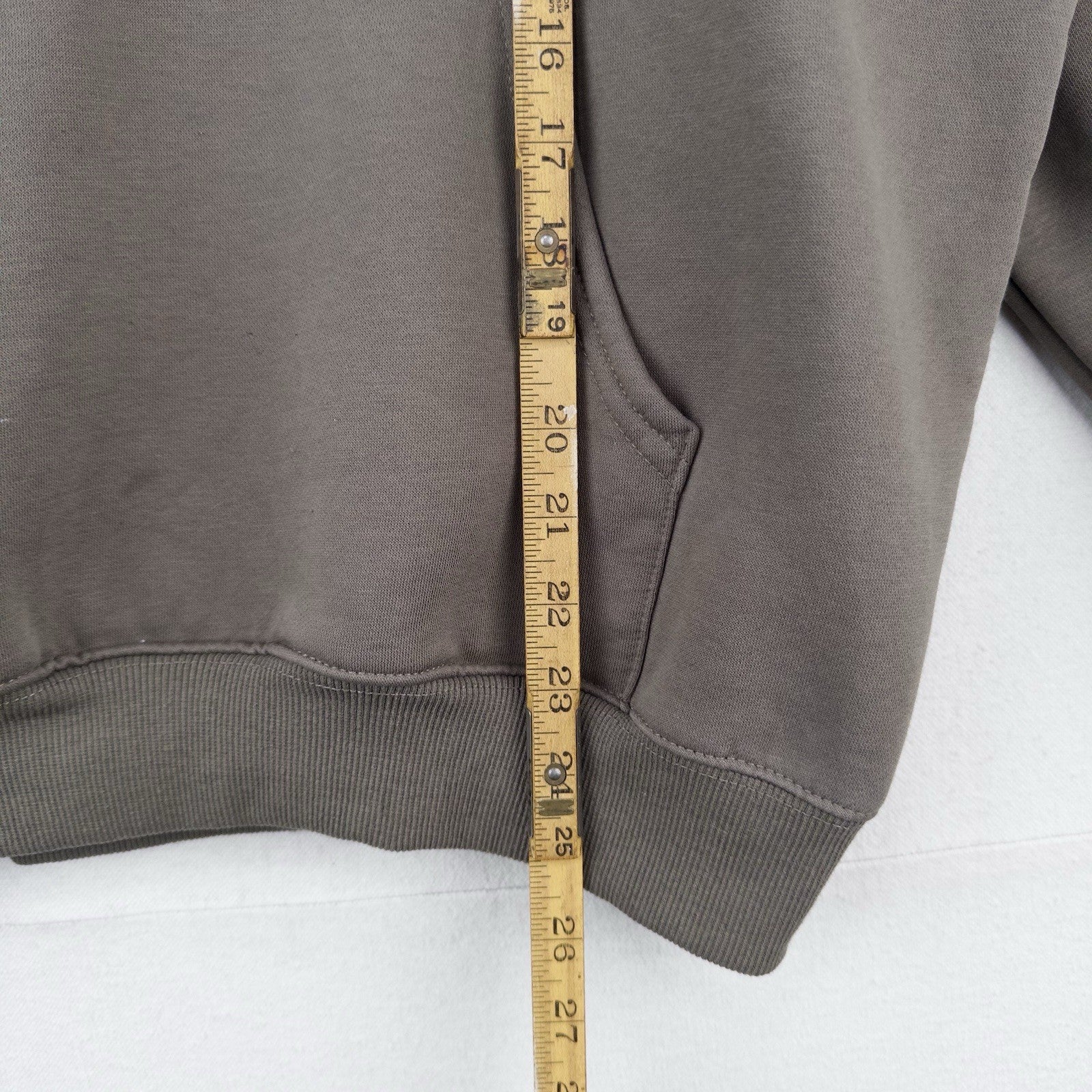 2020 Fear of God ESSENTIALS Hoodie Taupe Cement M 100% Cotton Sweatshirt FOG