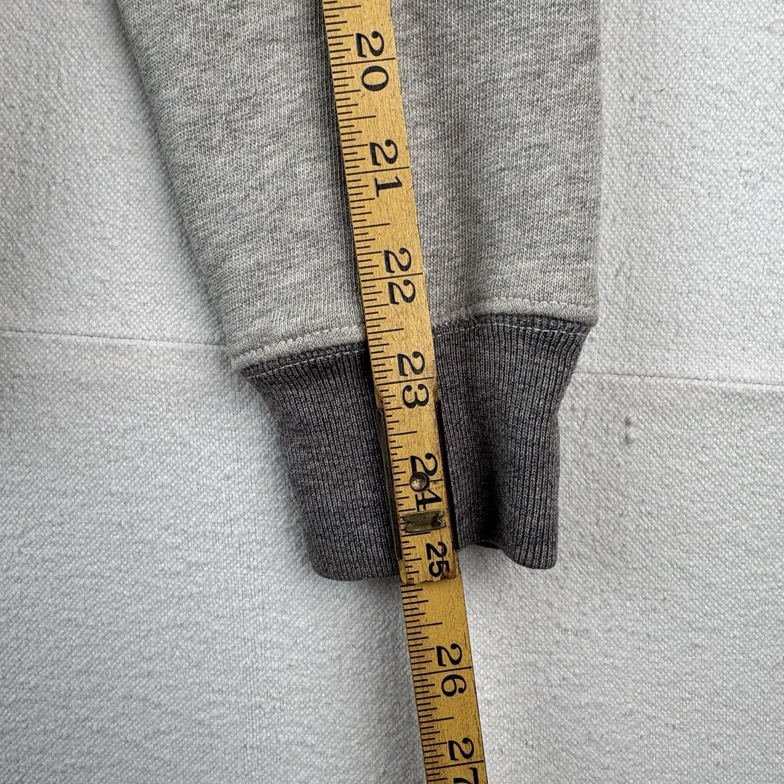 Polo Ralph Lauren USA 67 Hoodie Men’s Small Gray Split Pocket