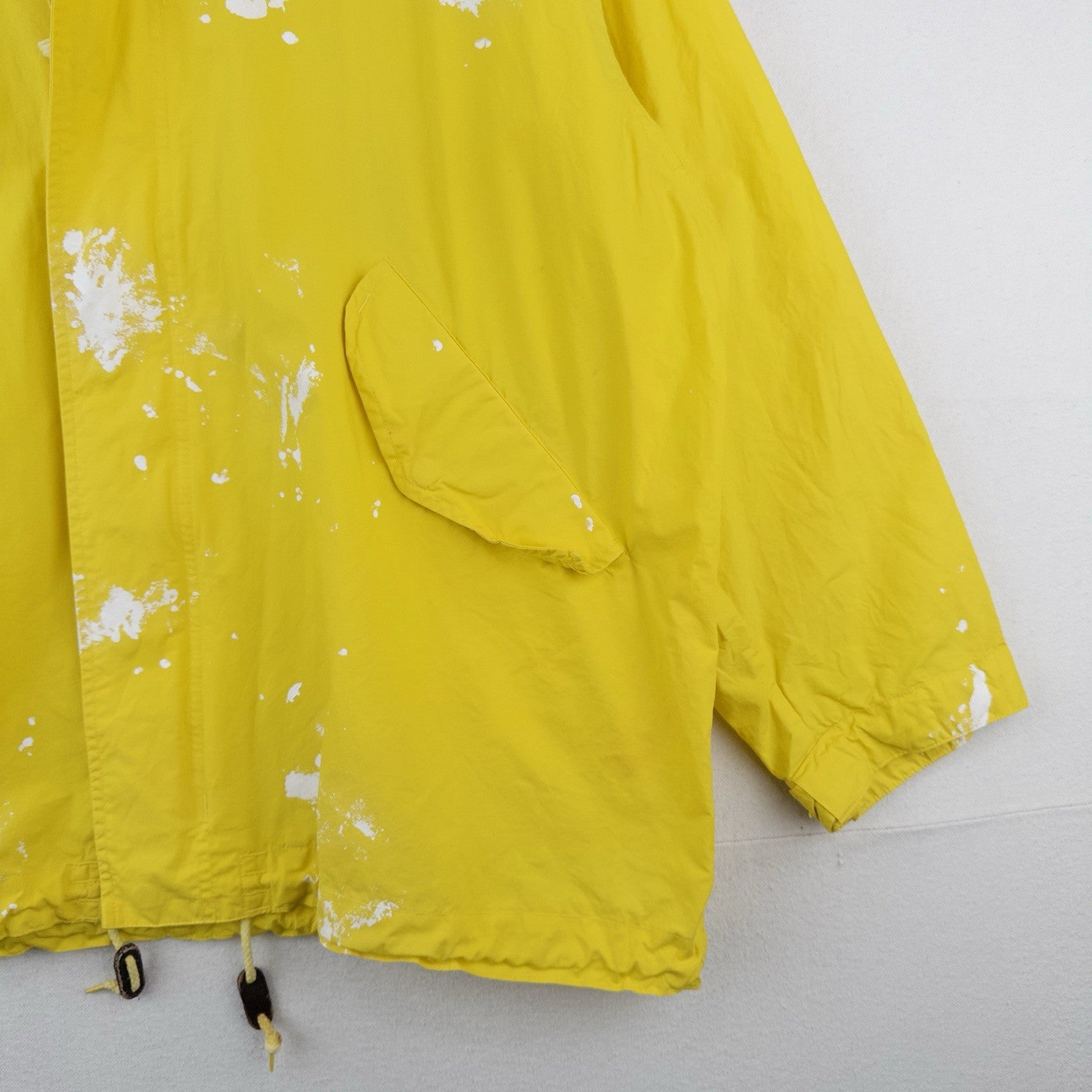80’s Vtg Ralph Lauren Circle Logo Yellow Painted Marsh Summer Jacket Men’s Large
