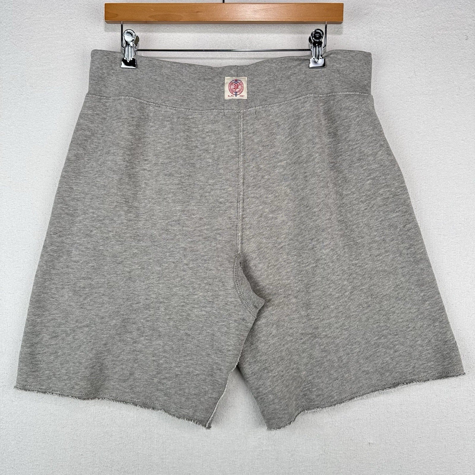 Polo Ralph Lauren Heather Grey Athletic Division 9" Fleece Sweat Shorts Men's M
