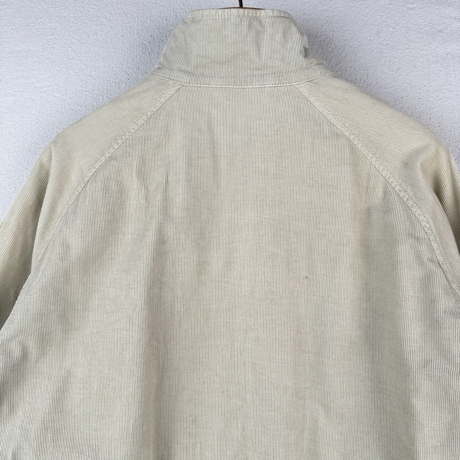 Vtg Ralph Lauren Polo Jeans Co Men’s L Harrington Corduroy Zip Bomber Jacket