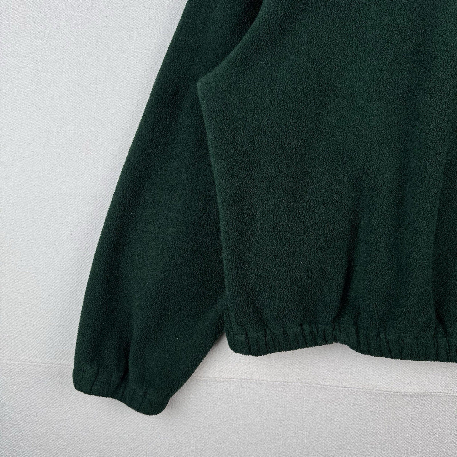 90’s Vintage Ralph Lauren Polo Sport Men’s M Green Fleece Harrington Jacket USA