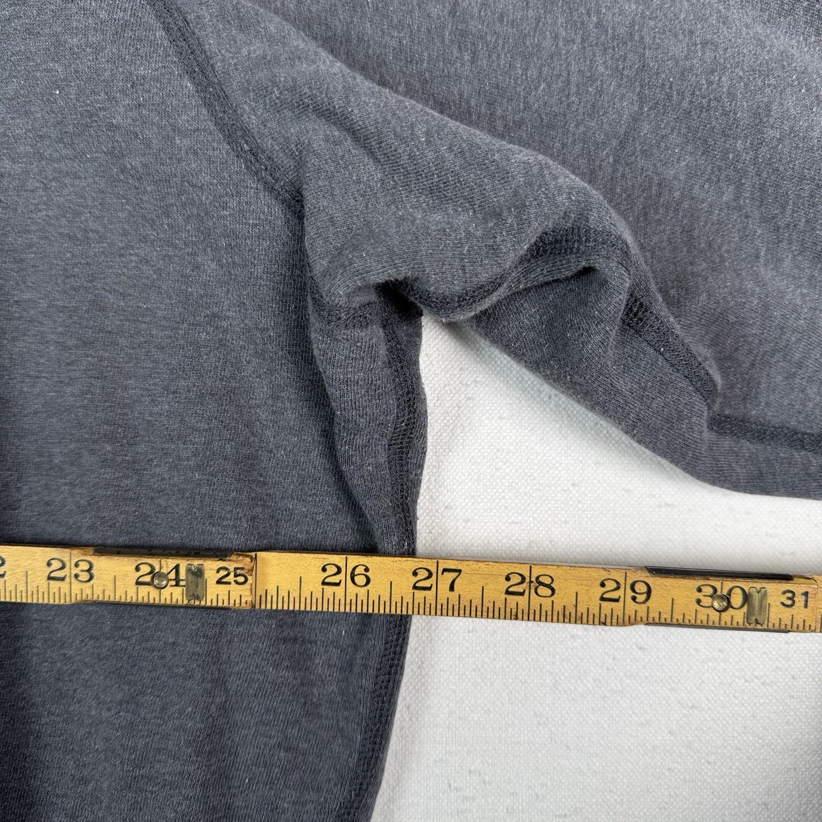 Vintage 90s Ralph Lauren Mens Medium Faded Crewneck Sweatshirt Heather Gray