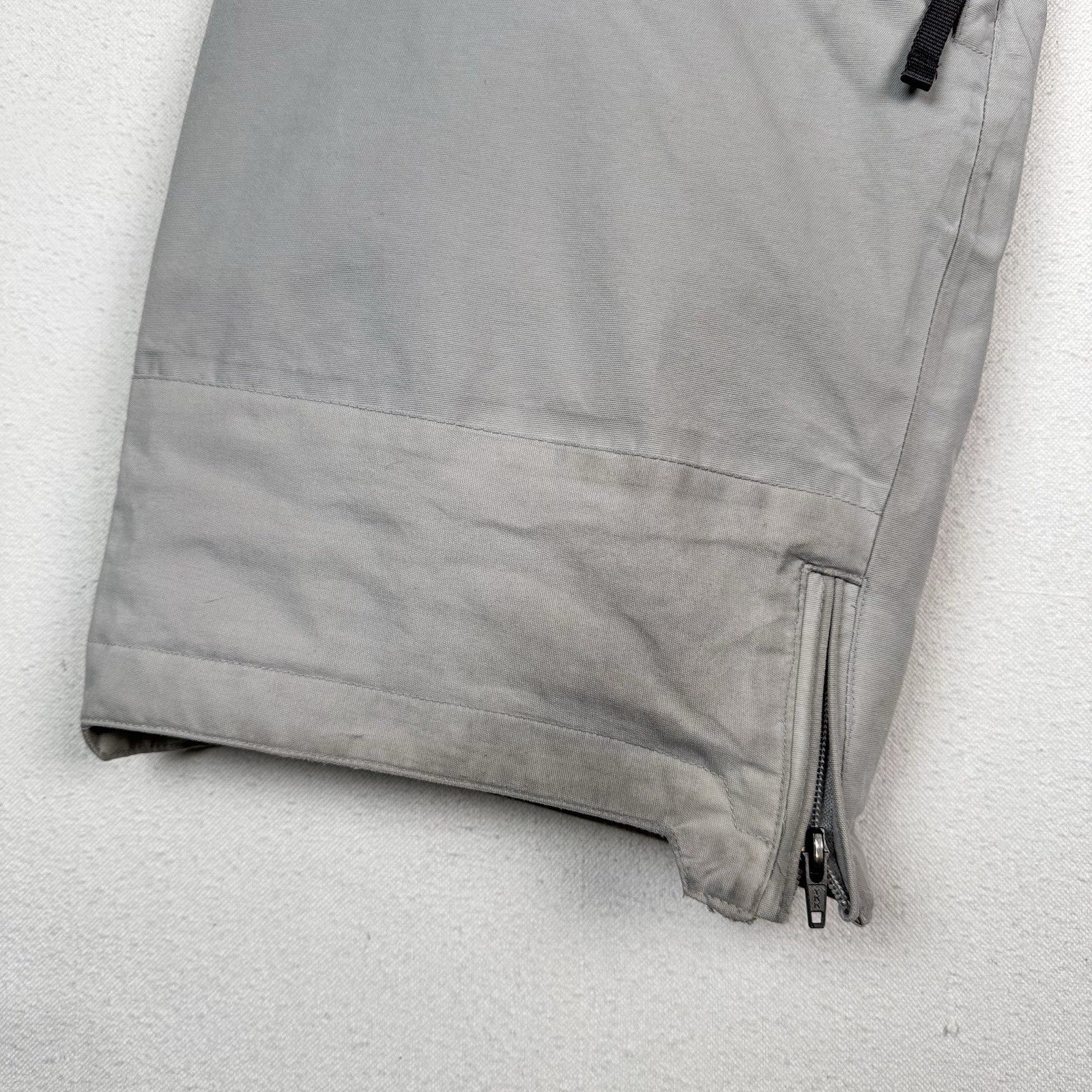 Burton Snowboard Pants Unisex Beige Size Large Pockets Leg Vents Adjustable