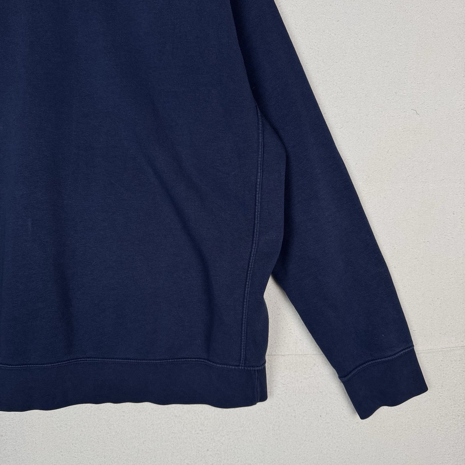 Nike Sportswear Club Fleece Hoodie Mens XL Navy Blue Pullover Swoosh Sweatshirt