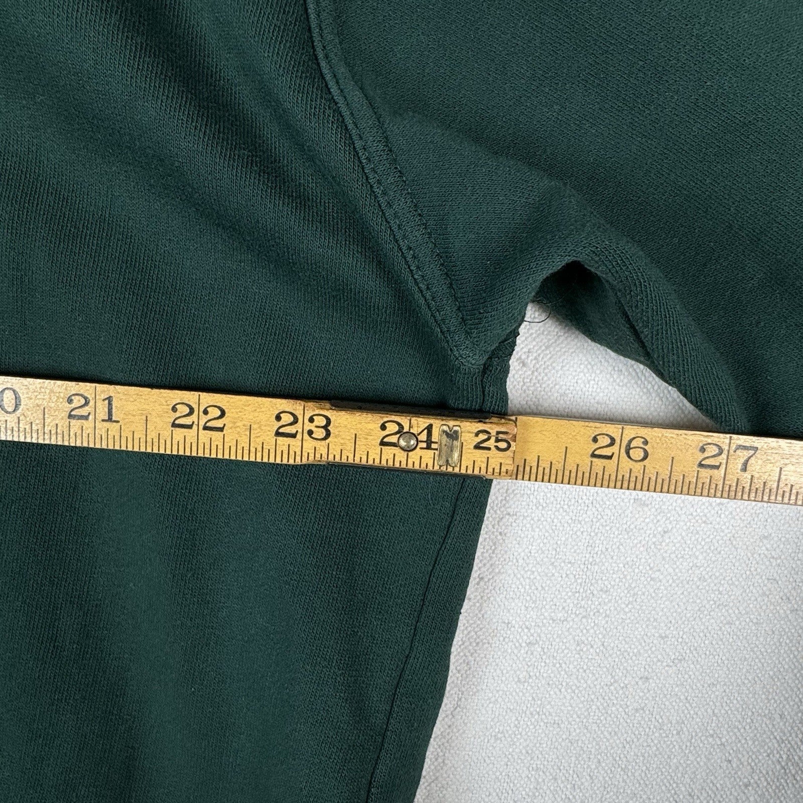 Vintage 80s Polo Ralph Lauren Men’s L Mock-neck Sweatshirt Green Made In USA