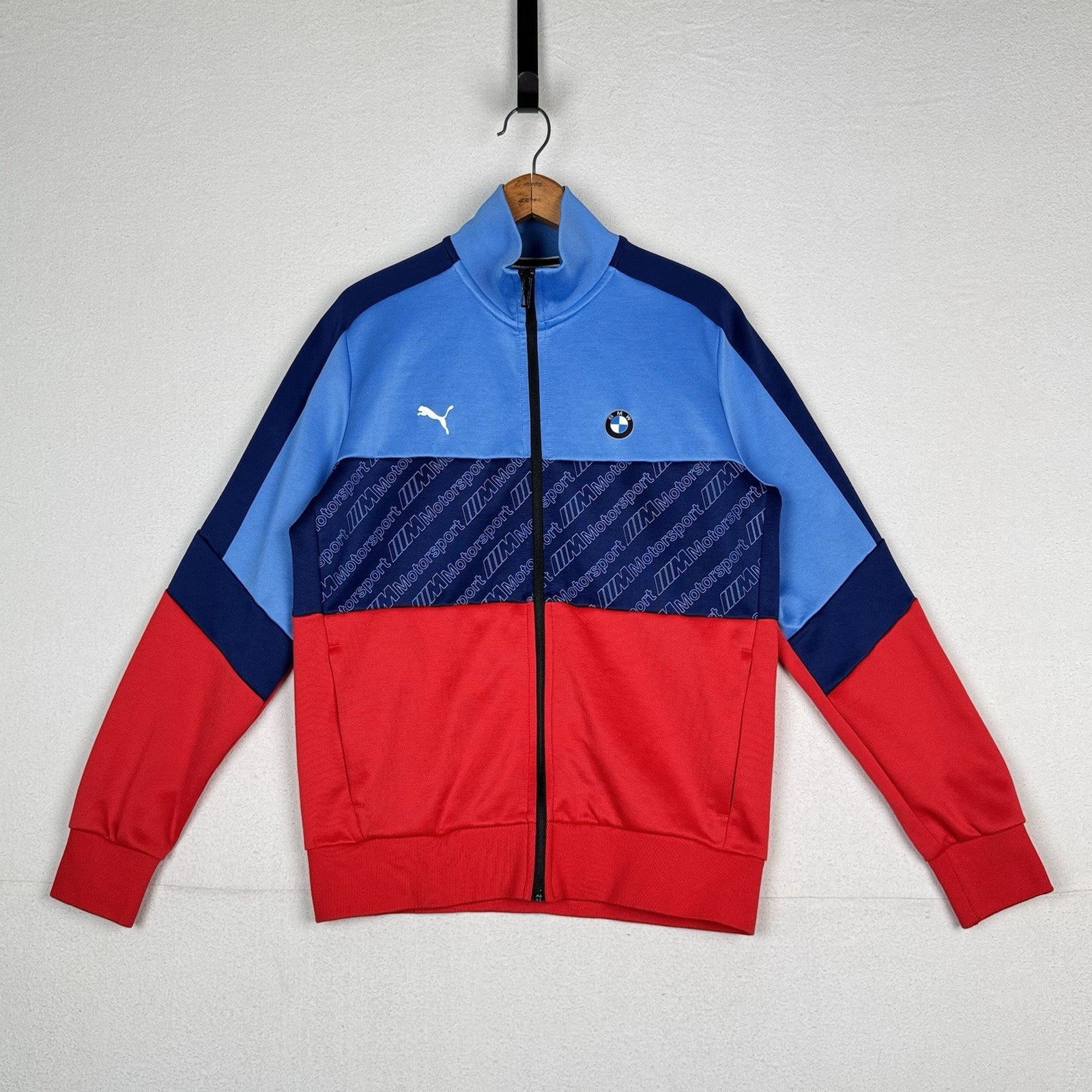 Puma T7 BMW Motorsport Full Zip Long Sleeve Jacket Medium Chest: 42” 59609404