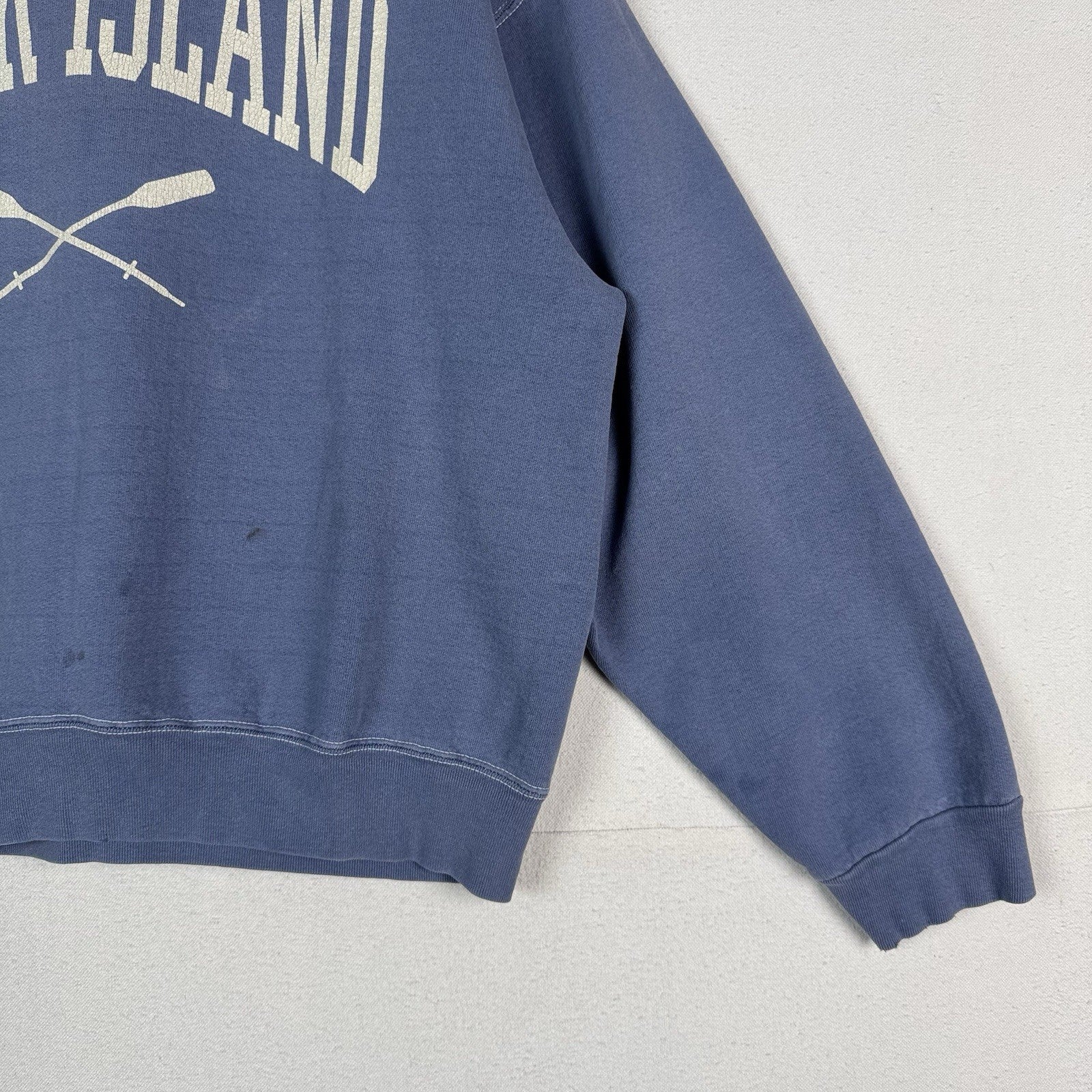 Vintage Block Island Oarsman Crew Sweatshirt Size XL Purple *No Tag