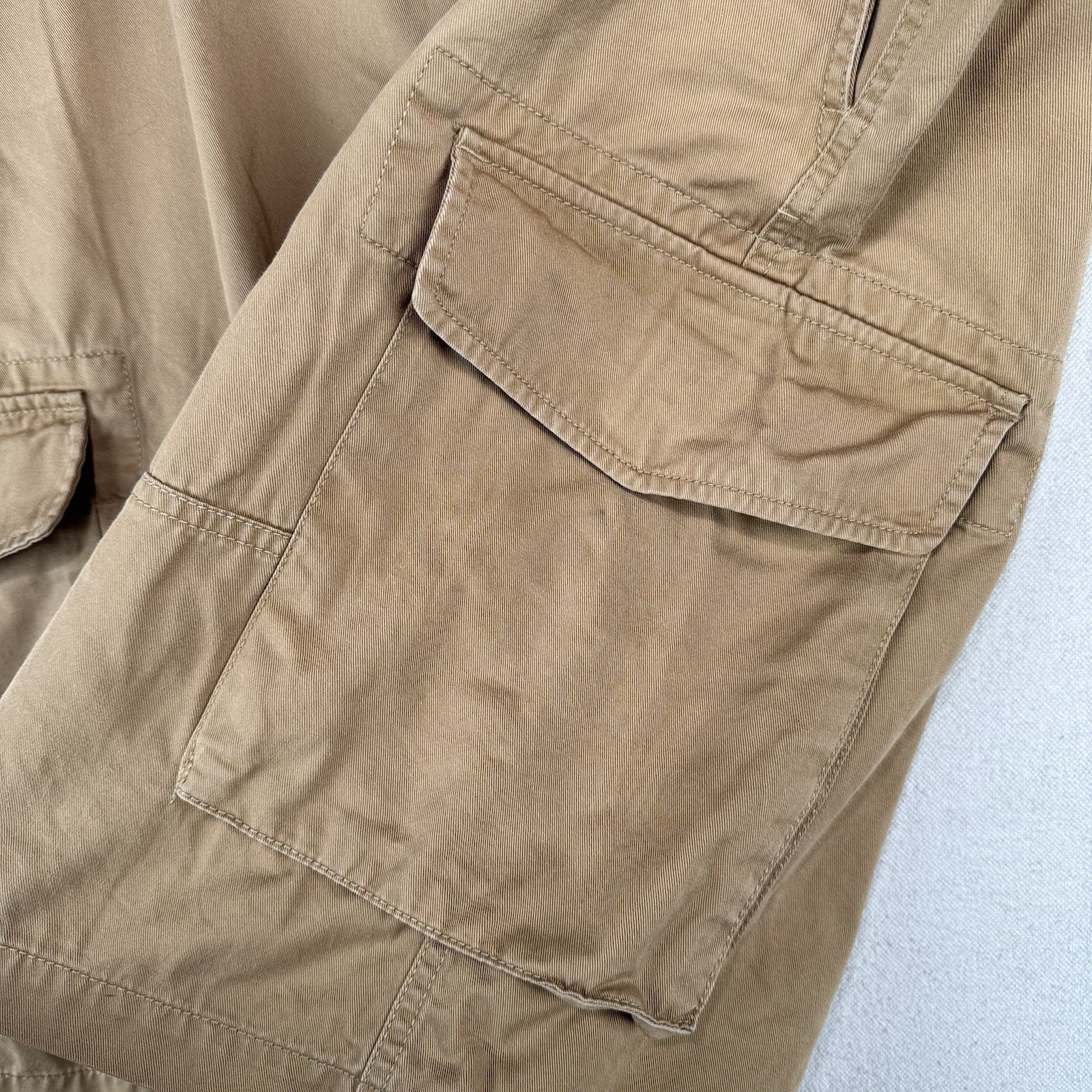 Polo Ralph Lauren Tan Cargo Shorts Men’s 38x9 Relaxed Fit Casual Shorts