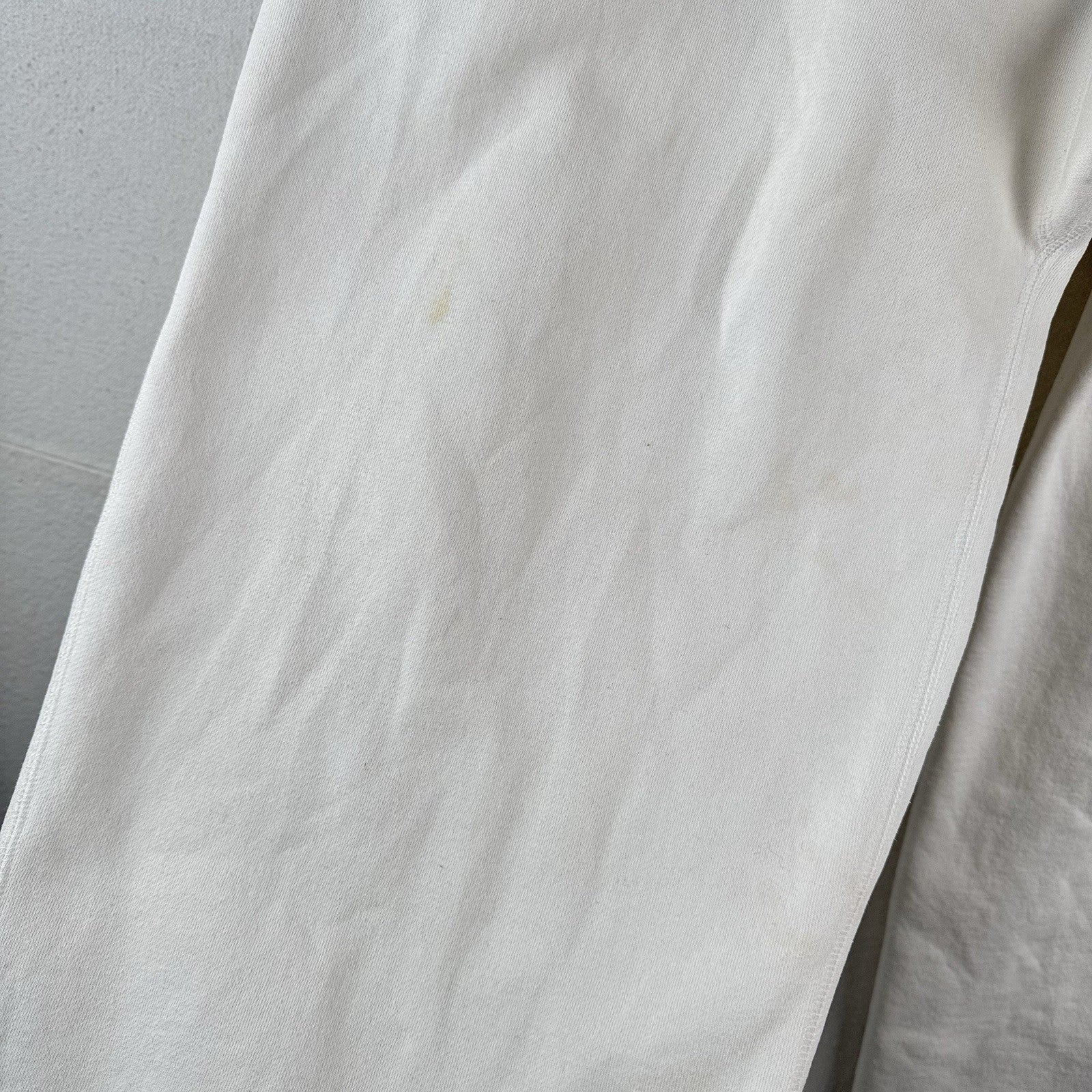 90's Vintage Polo Ralph Lauren Men's XL White Gusset Sweatpants Relaxed Fit