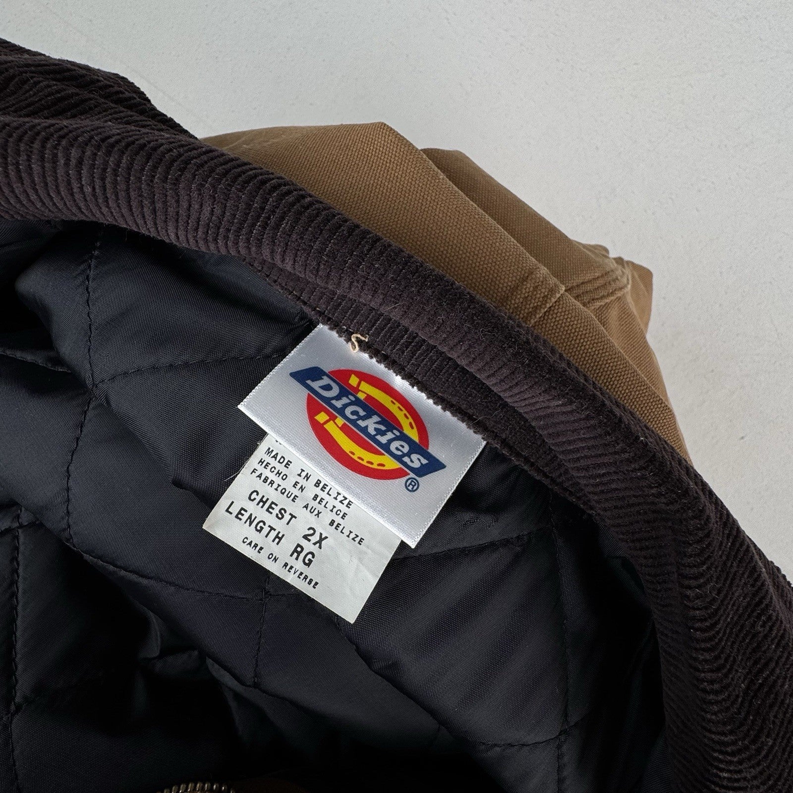 Dickies Premium Insulated Quilted Coverall 2X-RG Brown Duck 42X28