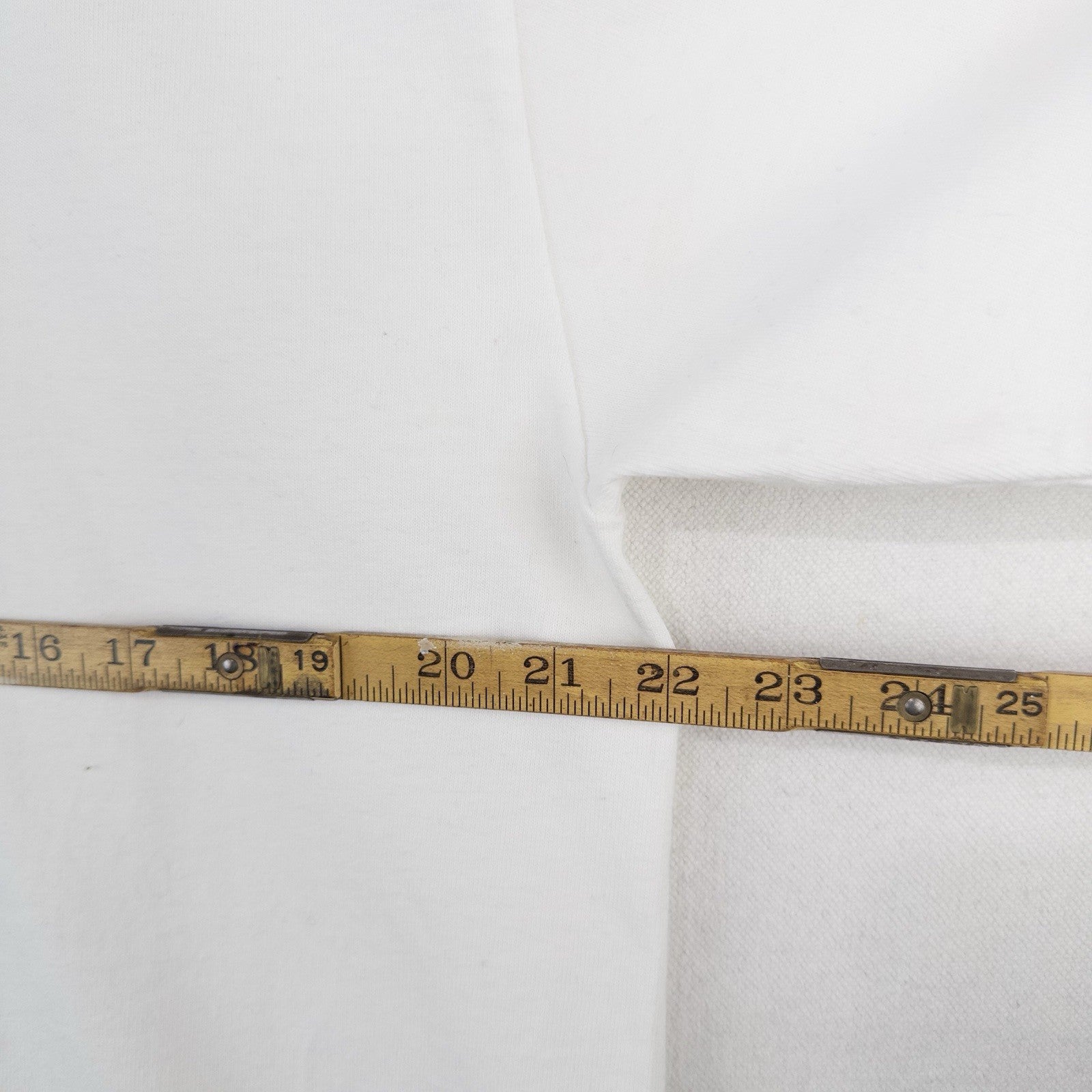 80’s Vtg Polo Ralph Lauren Henley Shirt Men’s L White Long Sleeve Made In USA