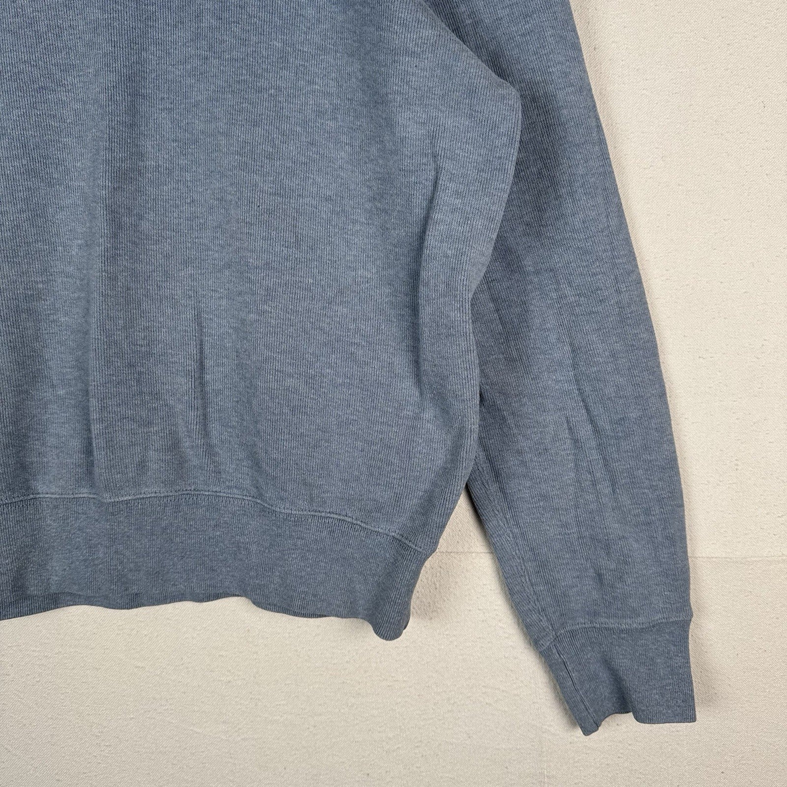 Vintage Polo Ralph Lauren Men's Large Shawl Collar Pullover Sweater Blue *Read