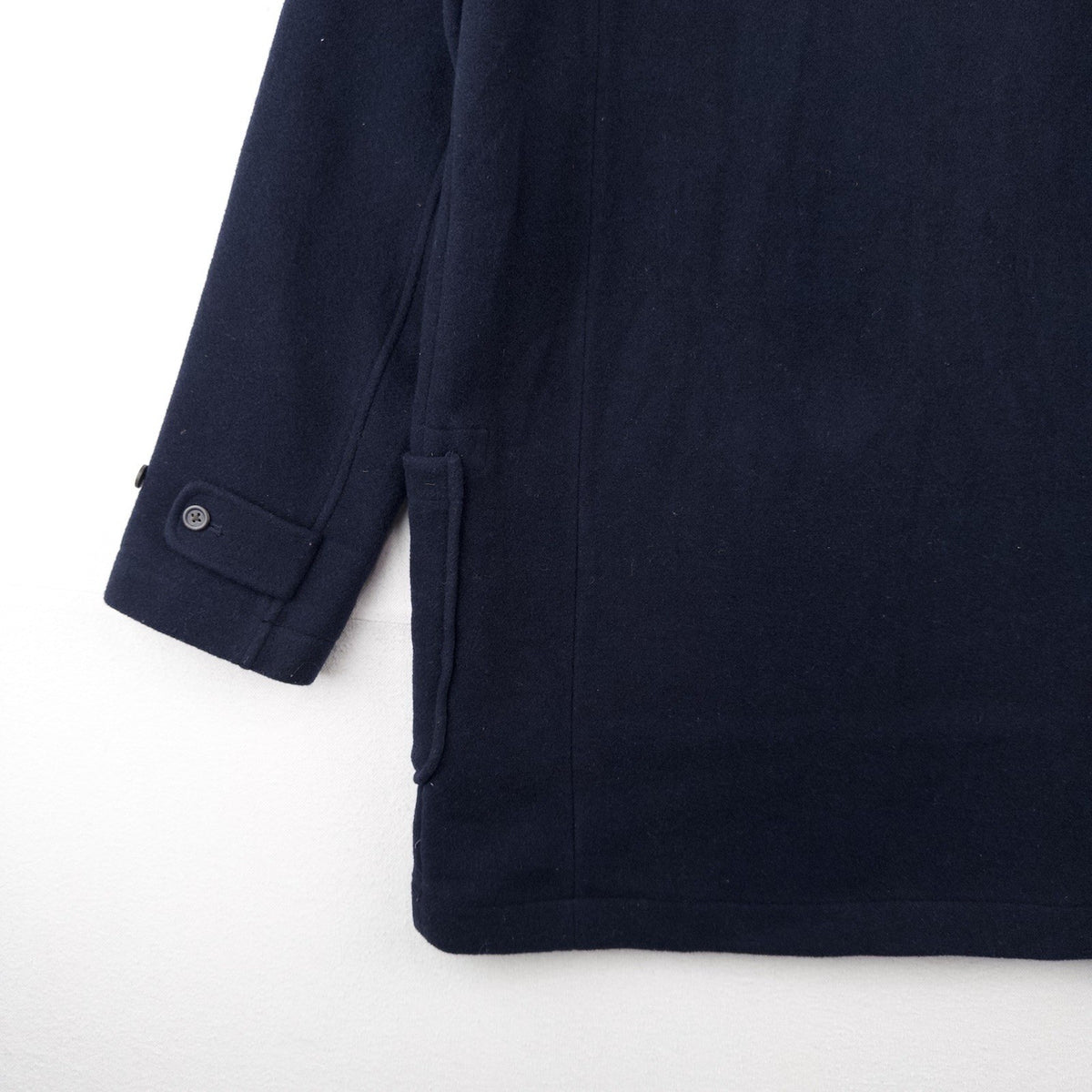 Polo Ralph Lauren Toggle Duffle Hooded Wool Peacoat Navy Blue Youth XL 18-20