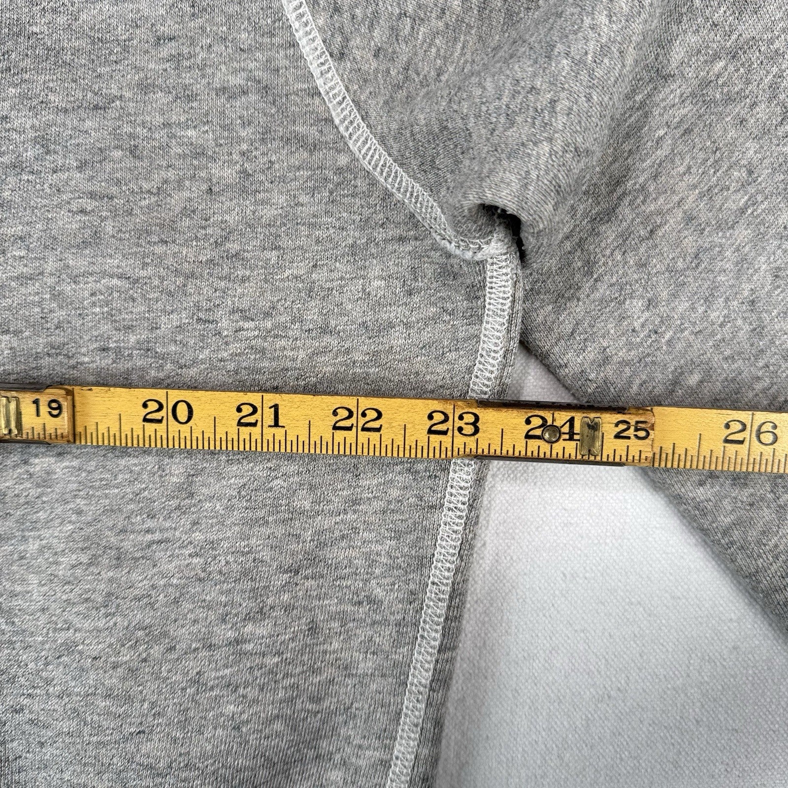 Polo Ralph Lauren Double V Men’s Large Marled Grey Sweatshirt Core Crewneck