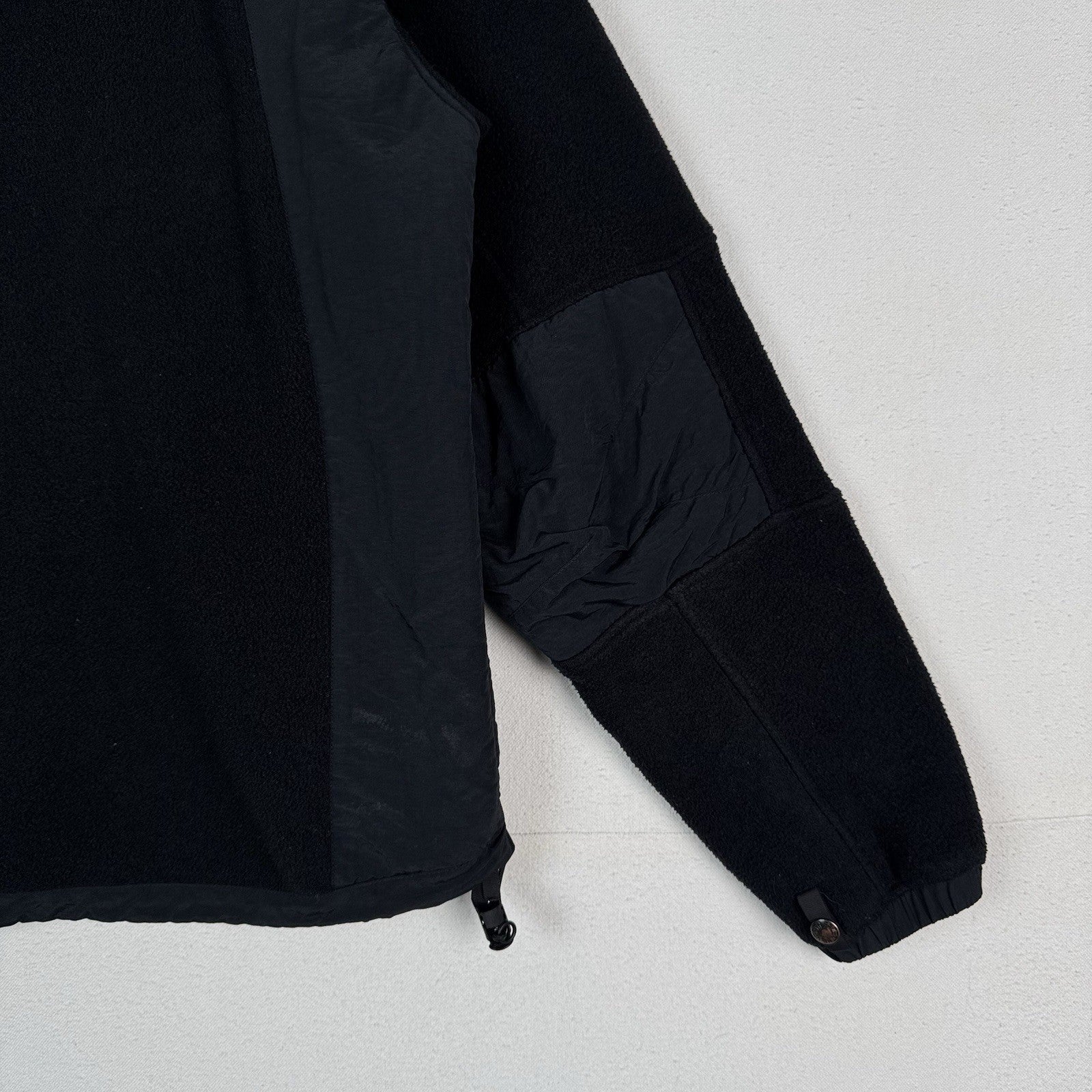 Vintage The North Face Polar Sun Men’s Fleece Jacket Black Medium