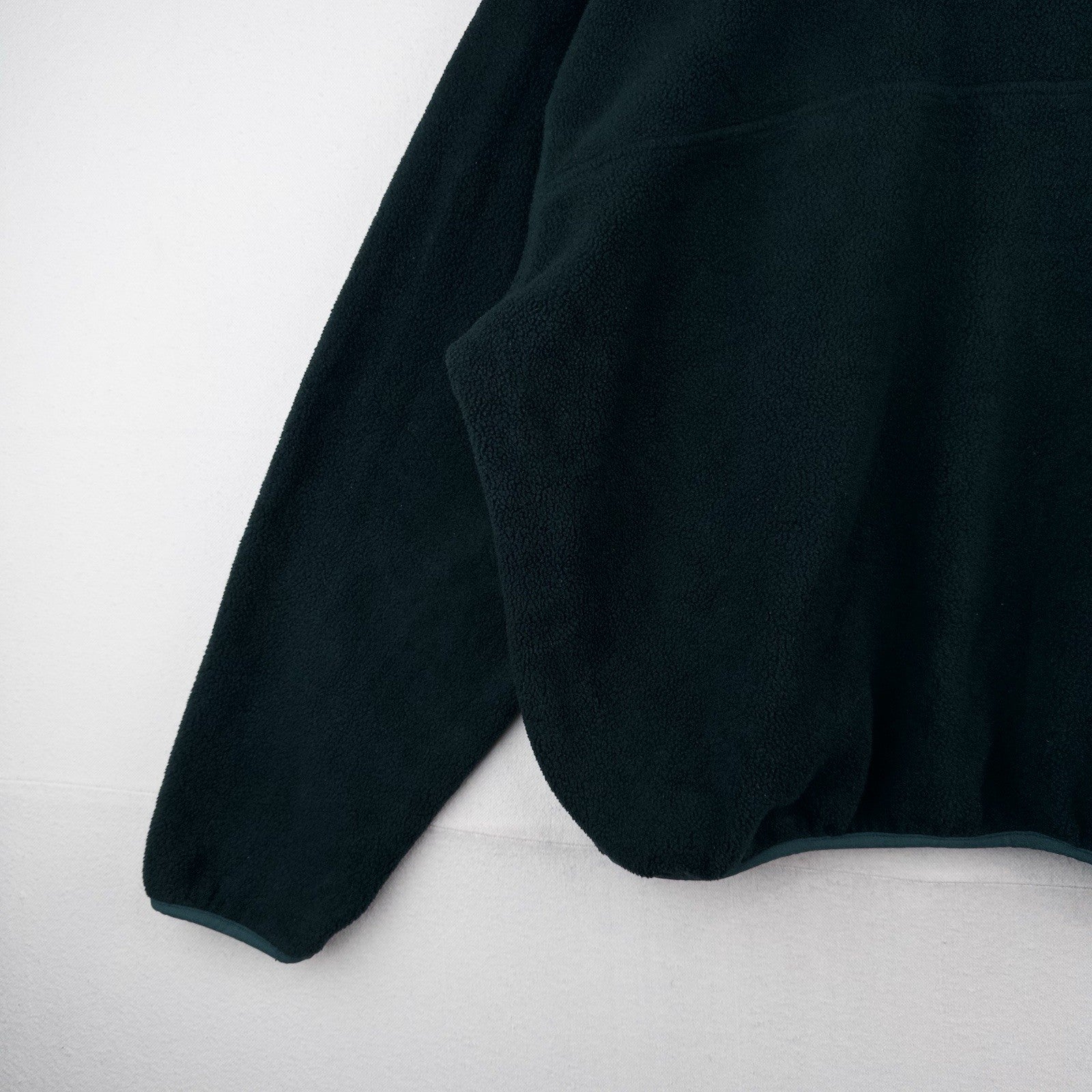 80’s Vtg LL Bean Snap Green Fleece Cursive Logo Pullover Men’s 2XL (54) USA