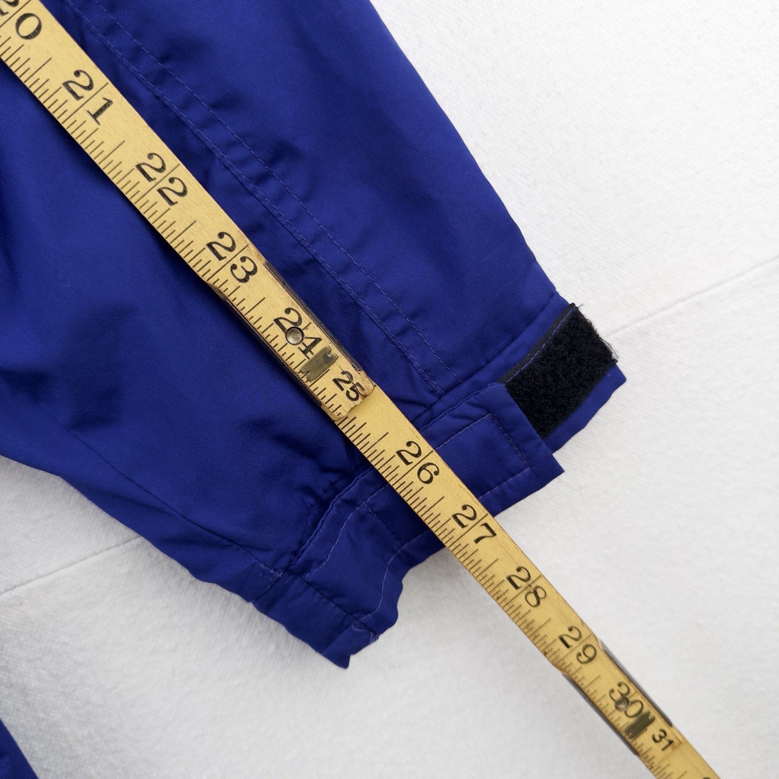 90’s Vtg The North Face Mens S Royal Blue Black Hydrenaline Packable Hood Jacket