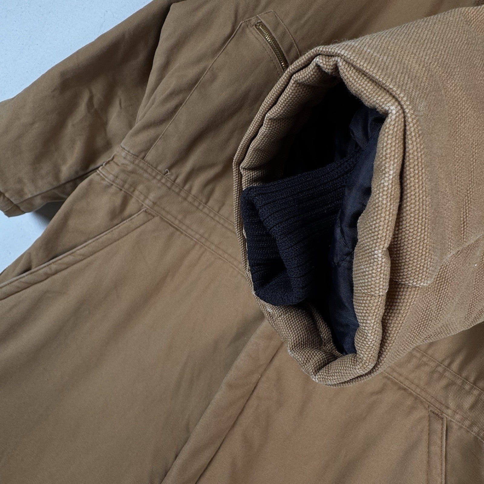 Dickies Premium Insulated Quilted Coverall 2X-RG Brown Duck 42X28