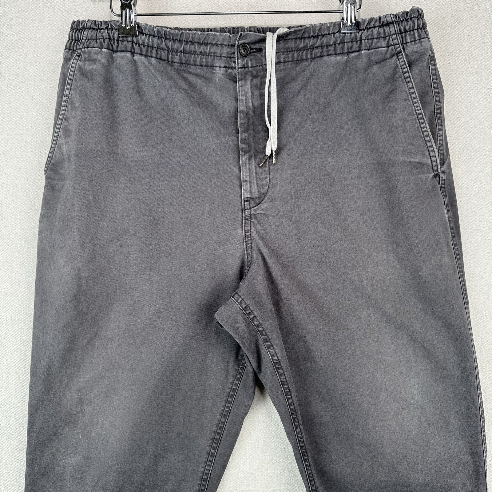 Polo Ralph Lauren Men's XL Stretch Classic Fit Drawstring Pants Faded Gray *Read