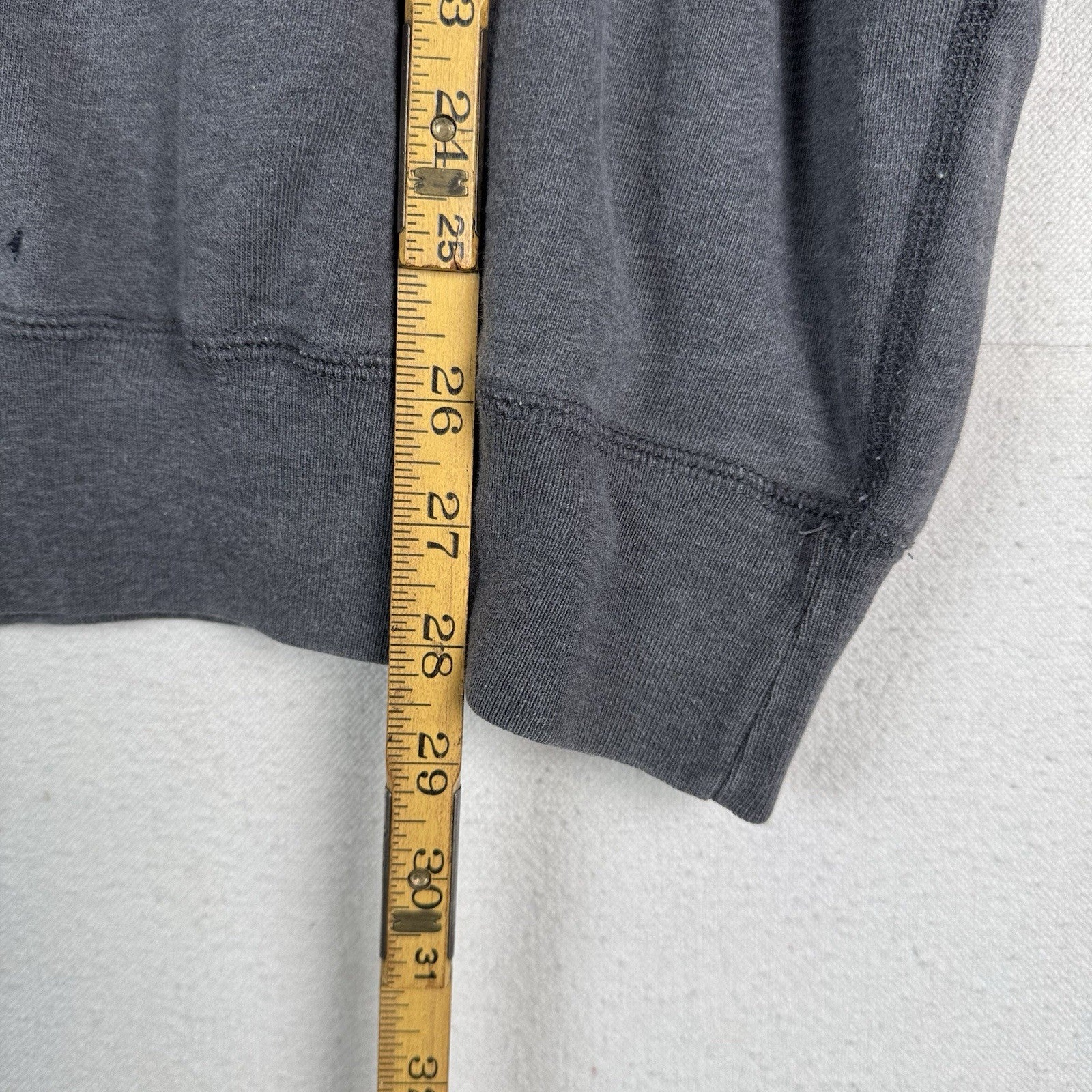 Vintage 90s Ralph Lauren Mens Medium Faded Crewneck Sweatshirt Heather Gray