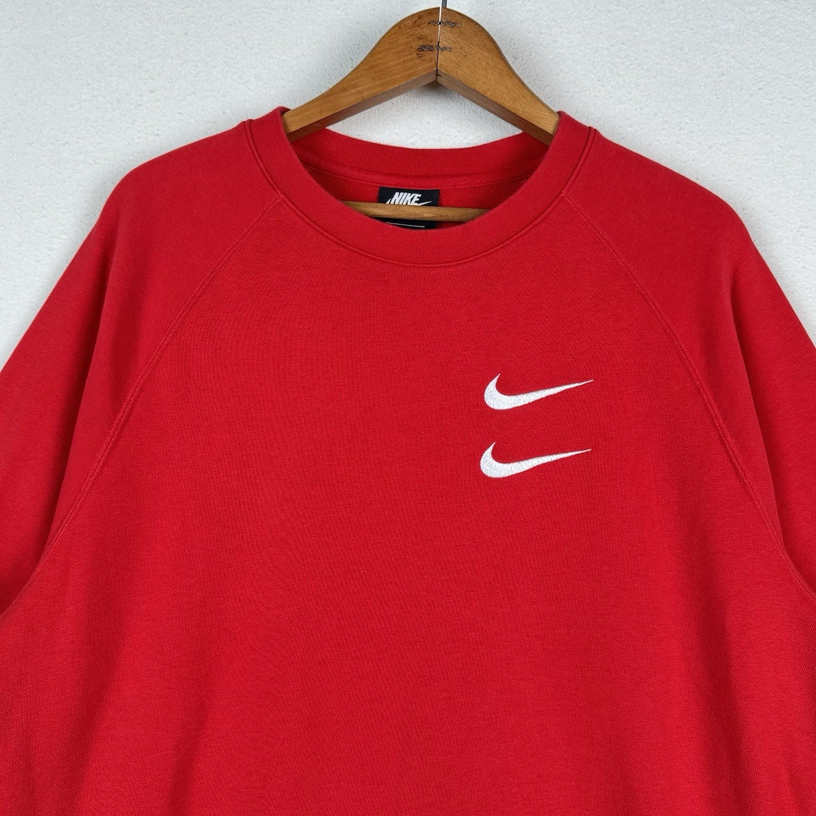 Nike Sweatshirt Double Goddess Of Victory French Terry Crewneck Men’s Large