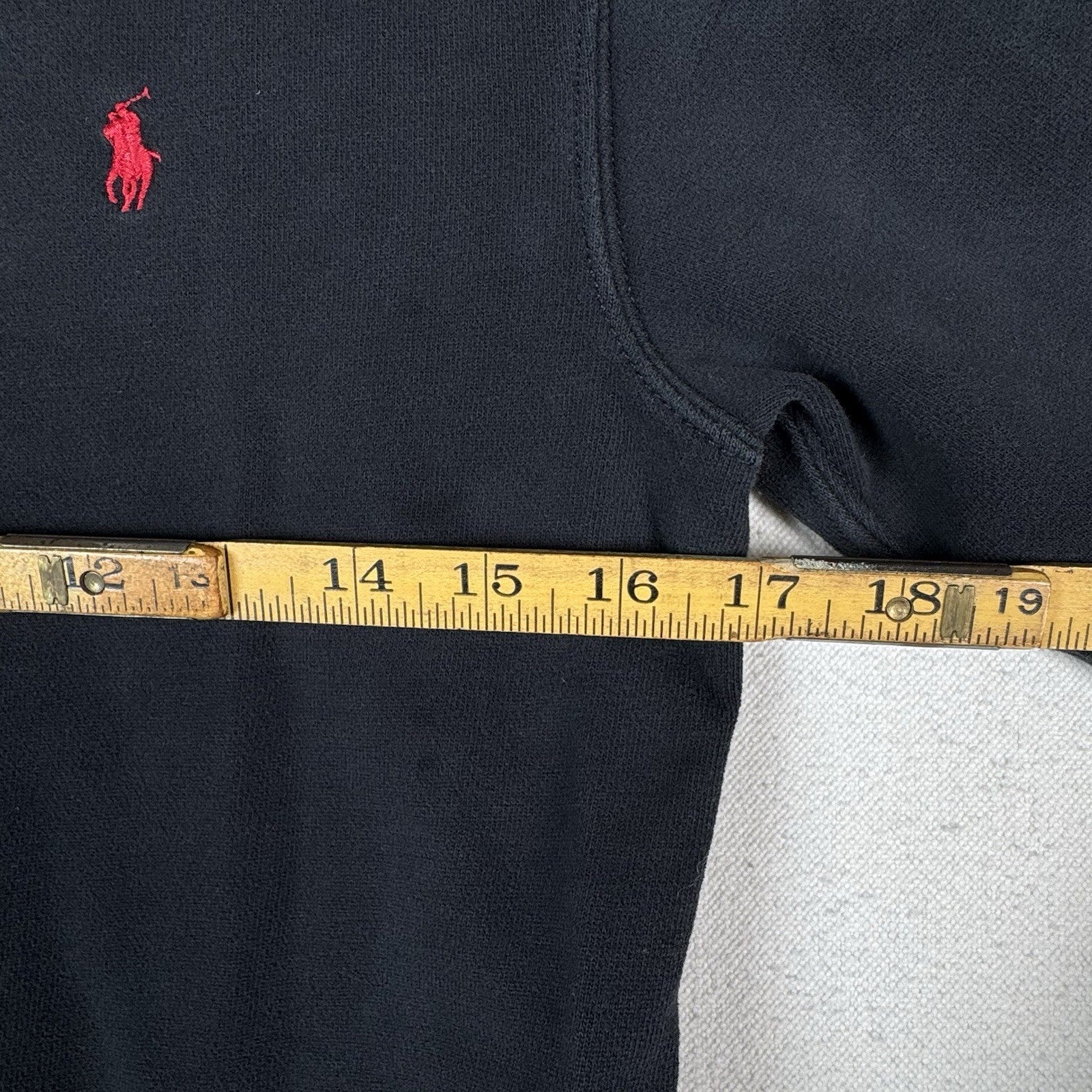 Vintage Polo Ralph Lauren Boys Shawl Collar Sweater Small Size 8 Black Lux Soft