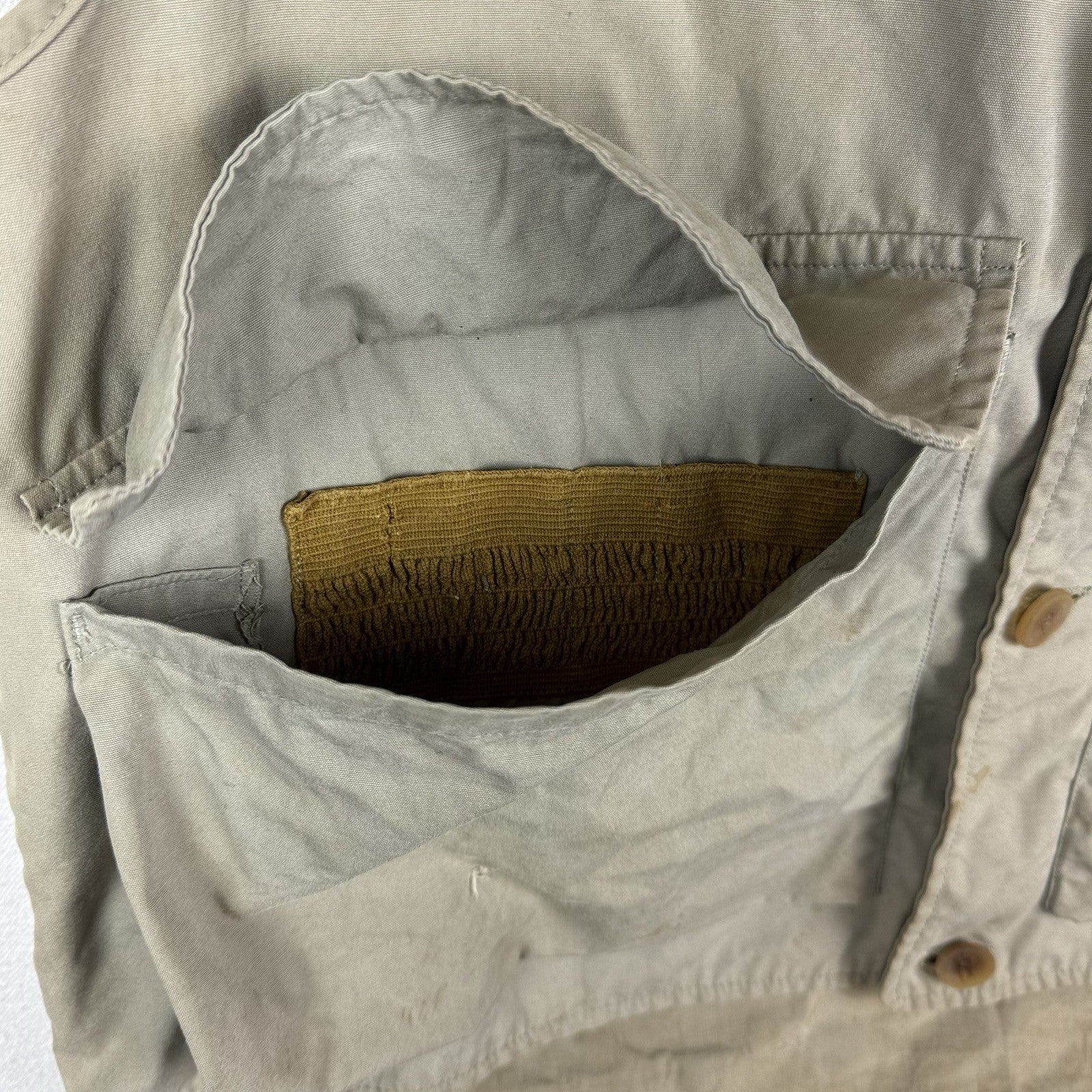 Vintage 60/70's Abercrombie and Fitch Safari Hunting Vest Made In USA