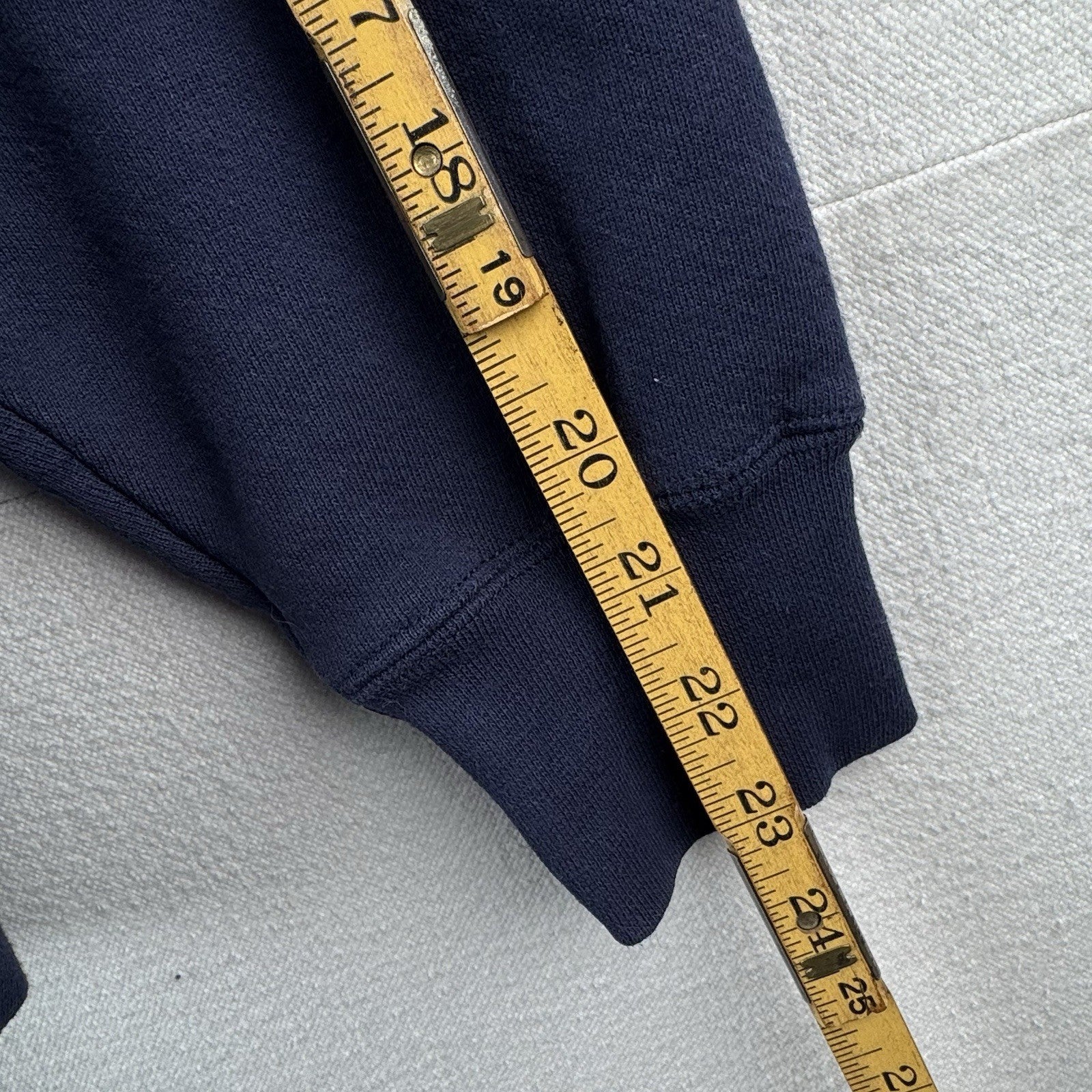 90’s Vtg JanSport Univ Notre Dame Alumni Crew  Embroidered Sweatshirt L Blue