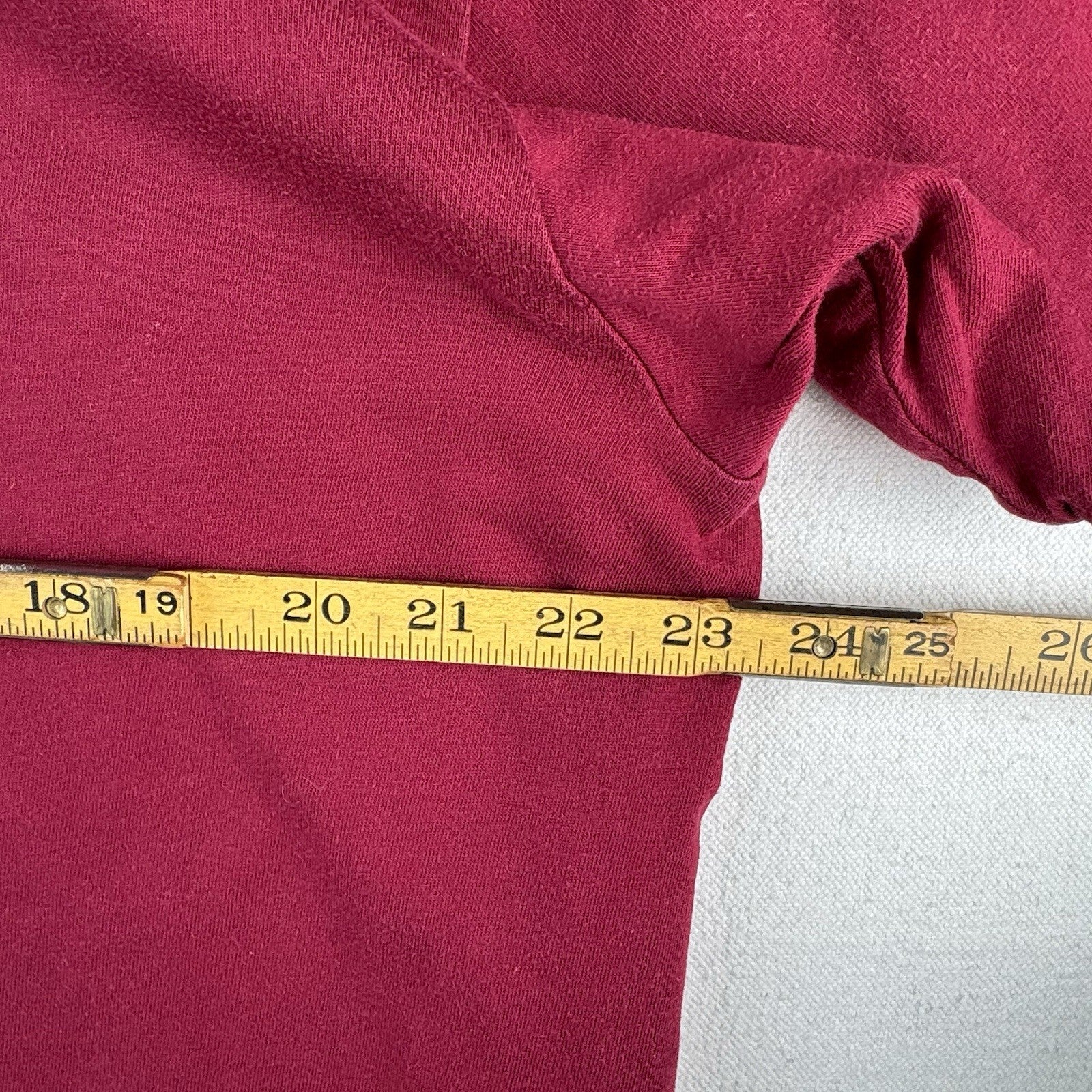 Vintage Polo Ralph Lauren Double Layer T-shirt Men Large Red/Blue Short Sleeve