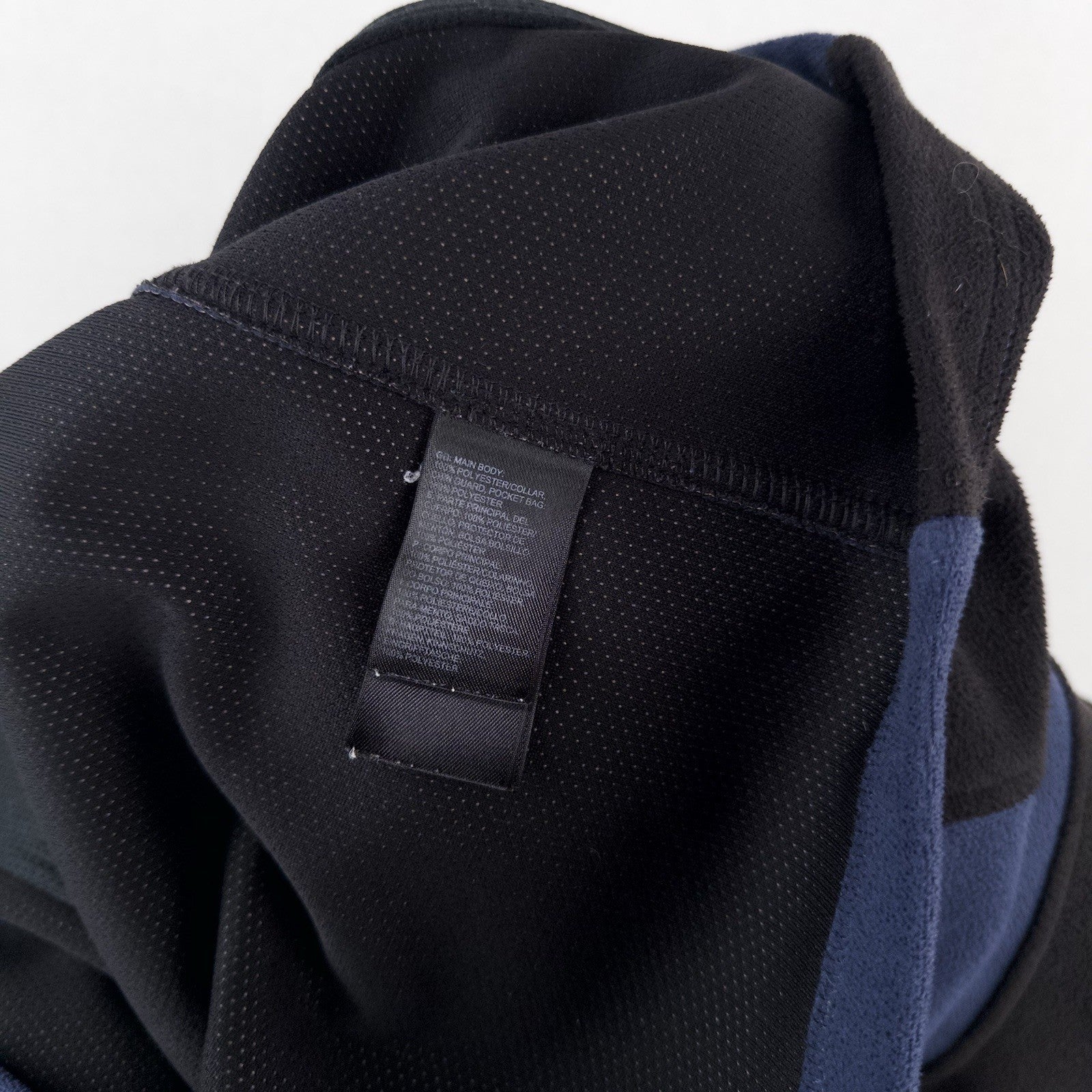 The North Face Men's Large Soft Shell Microfiber Jacket Blue Black Grey