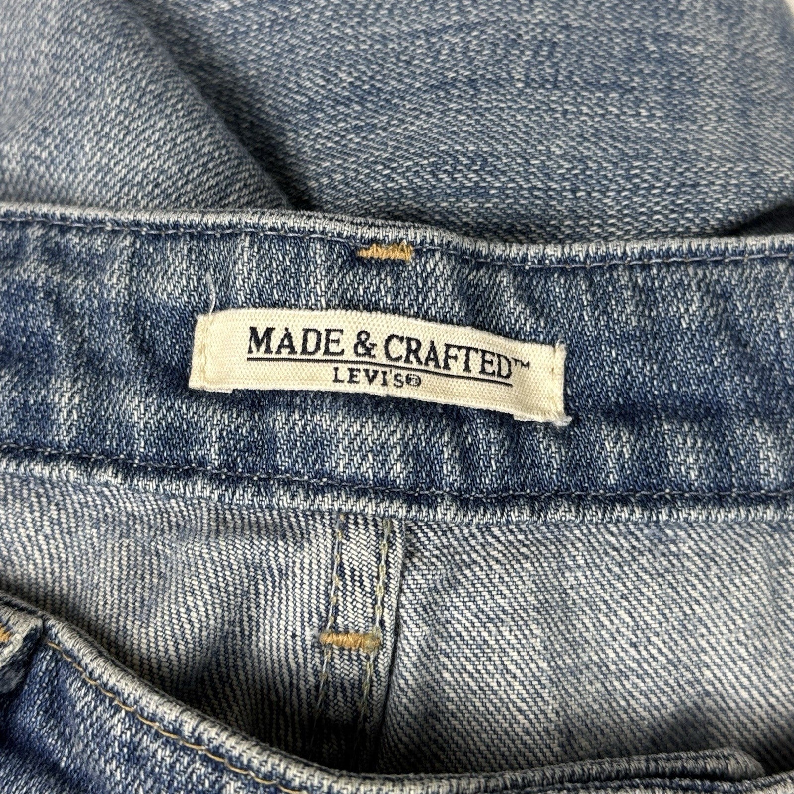 Made & Crafted Levi's Blue Medium Wash Marker Tapered Jeans Women’s Size 28x32