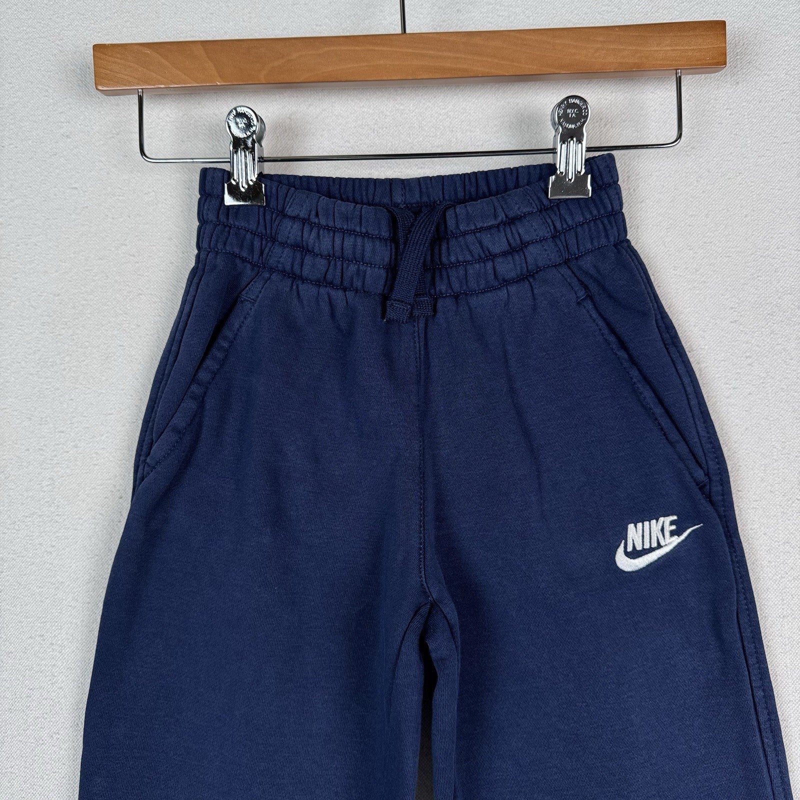 (2) Nike Sportswear Club Little Kid Joggers Sweatpants Green Blue Ribbed Cuff XS