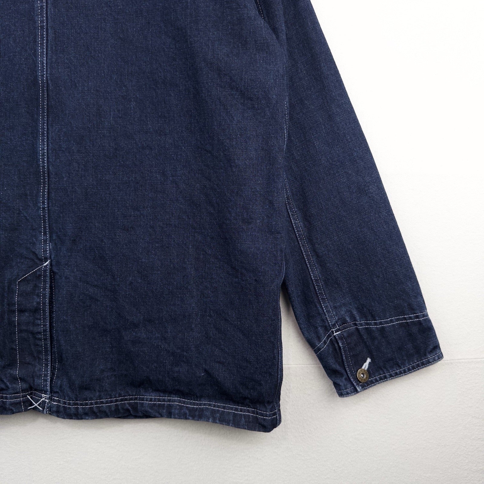 Dickies Morristown Indigo Blue Denim Chore Coat Jacket Men’s Medium
