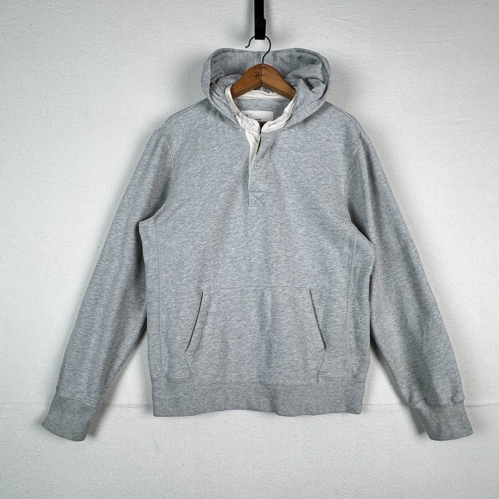 Vintage Y2K Gap Athletic Afterhood Hoodie Adult Medium Gray Pullover Mens