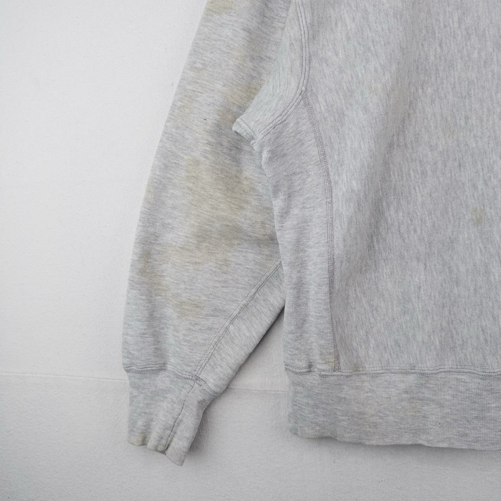 80s MacGregor Sand Knit FIJI Phi Gamma Delta Gray RW Hoodie Sweatshirt L USA