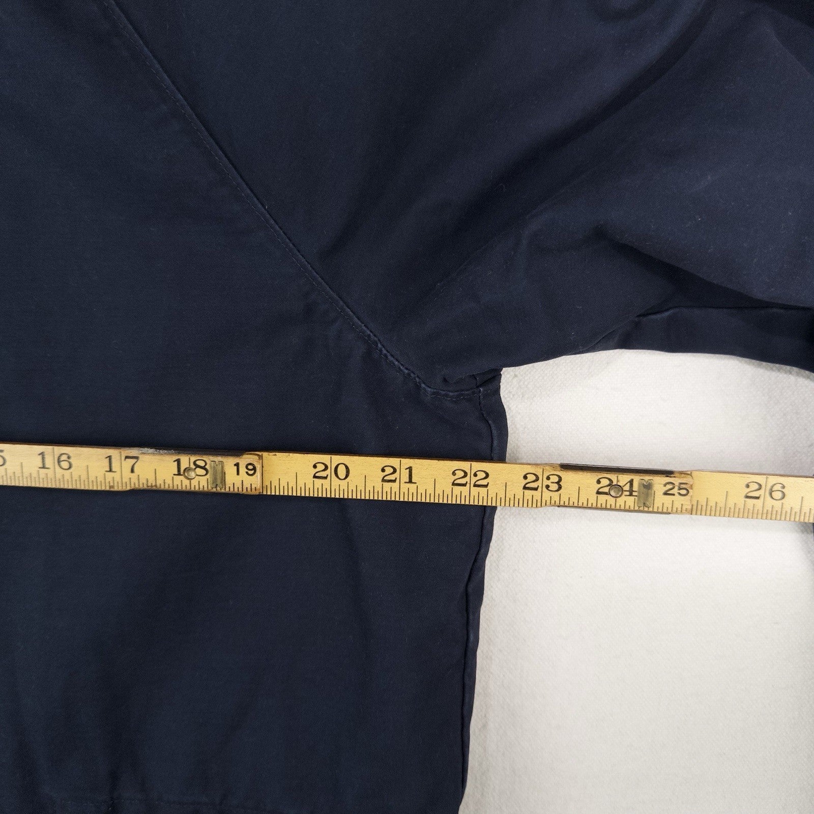 Vintage Abercrombie Fitch Hooded Utility Field Jacket Men’s M Blue Full Zip