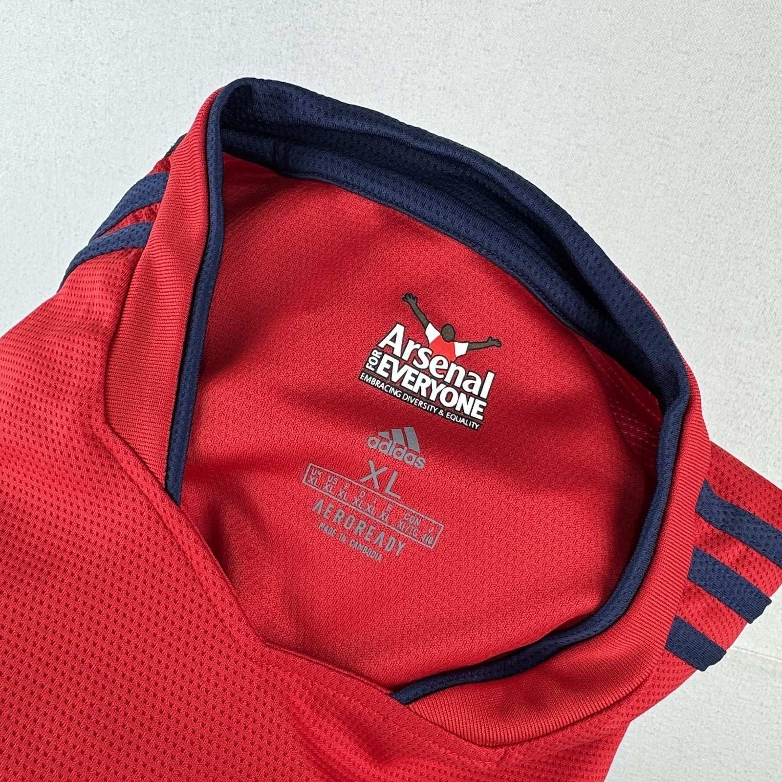 Arsenal 2021-2022 Home Shirt Soccer Jersey Men’s XL Adidas