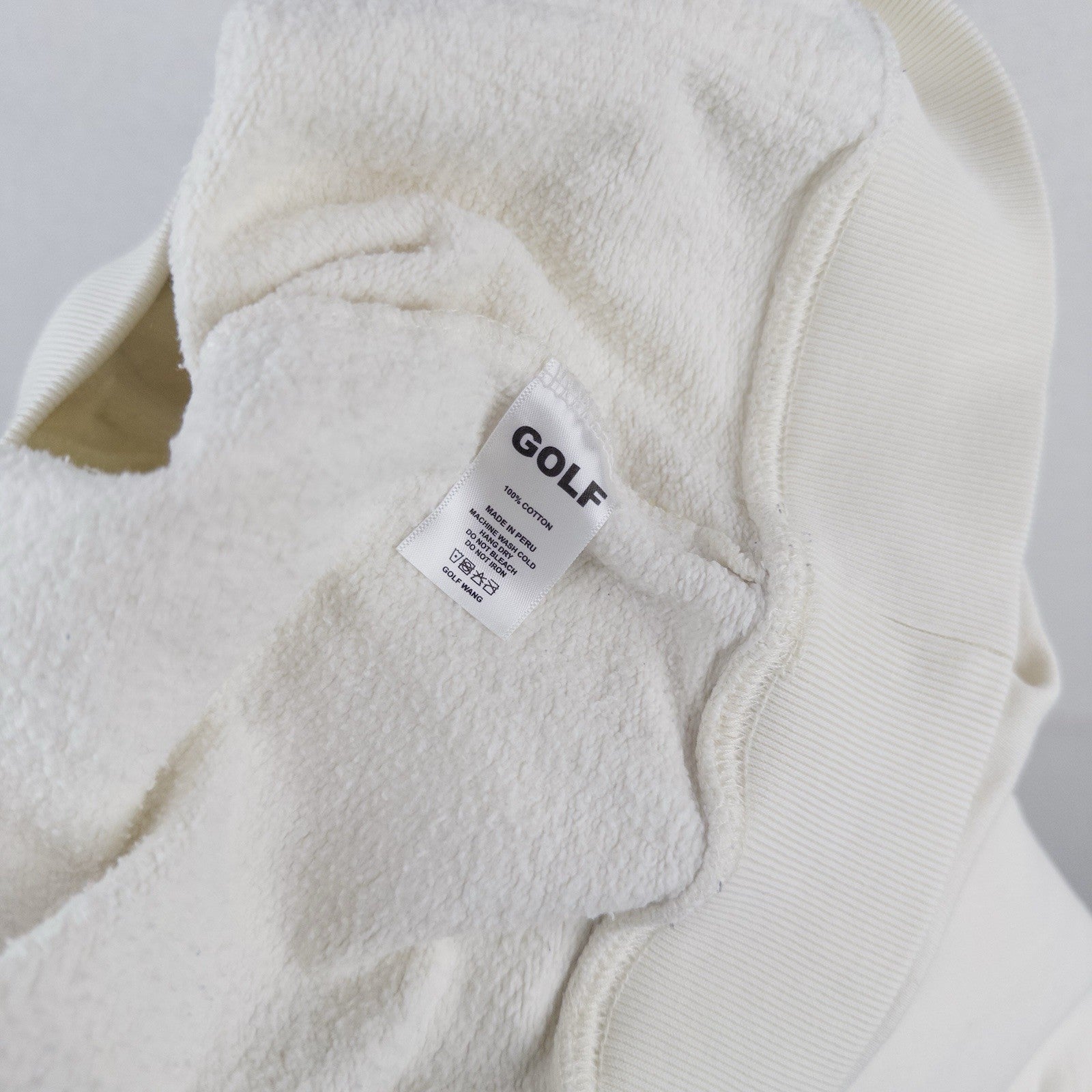Golf Wang Cream Hoodie Sweatshirt Men’s M Tyler Creator Pullover Le Fleur