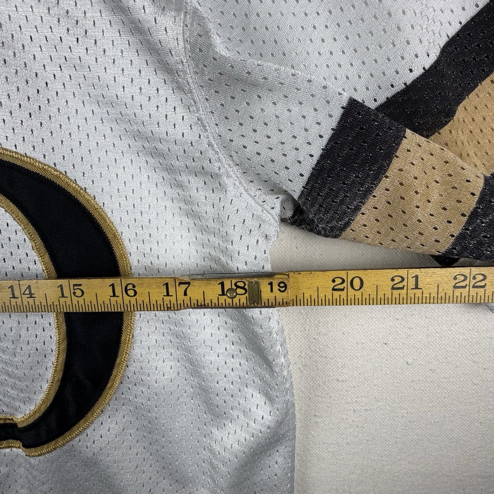 Stadium Series Made of Champions White Hennessy Football Jersey Size Small