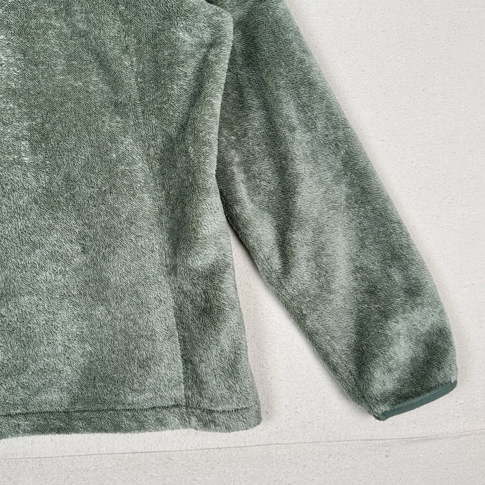 Gerry Women’s Everest Sherpa Fleece Jacket Full Zip Sea Green Large