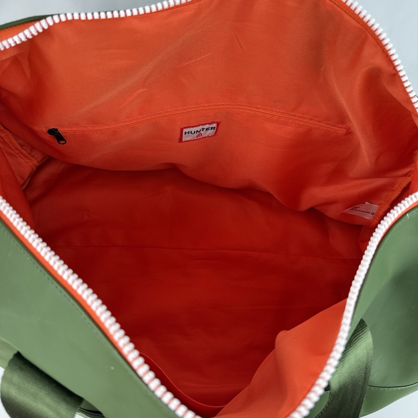 Hunter X Target Large Green Weekender Duffle Bag 20x14x10” Pockets PVC