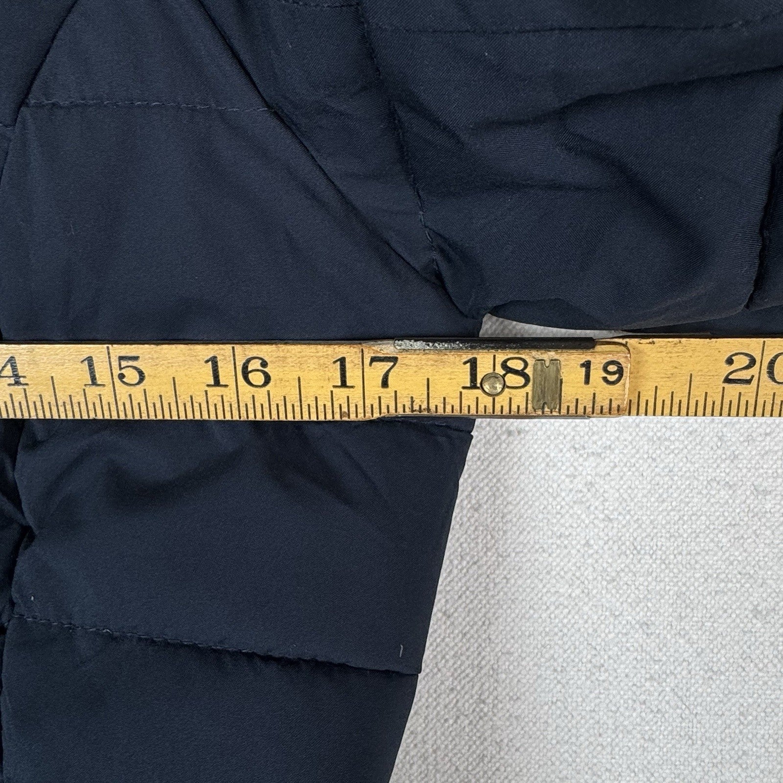 Abercrombie & Fitch Packable Puffer Jacket Women’s Medium Blue Removable Hood