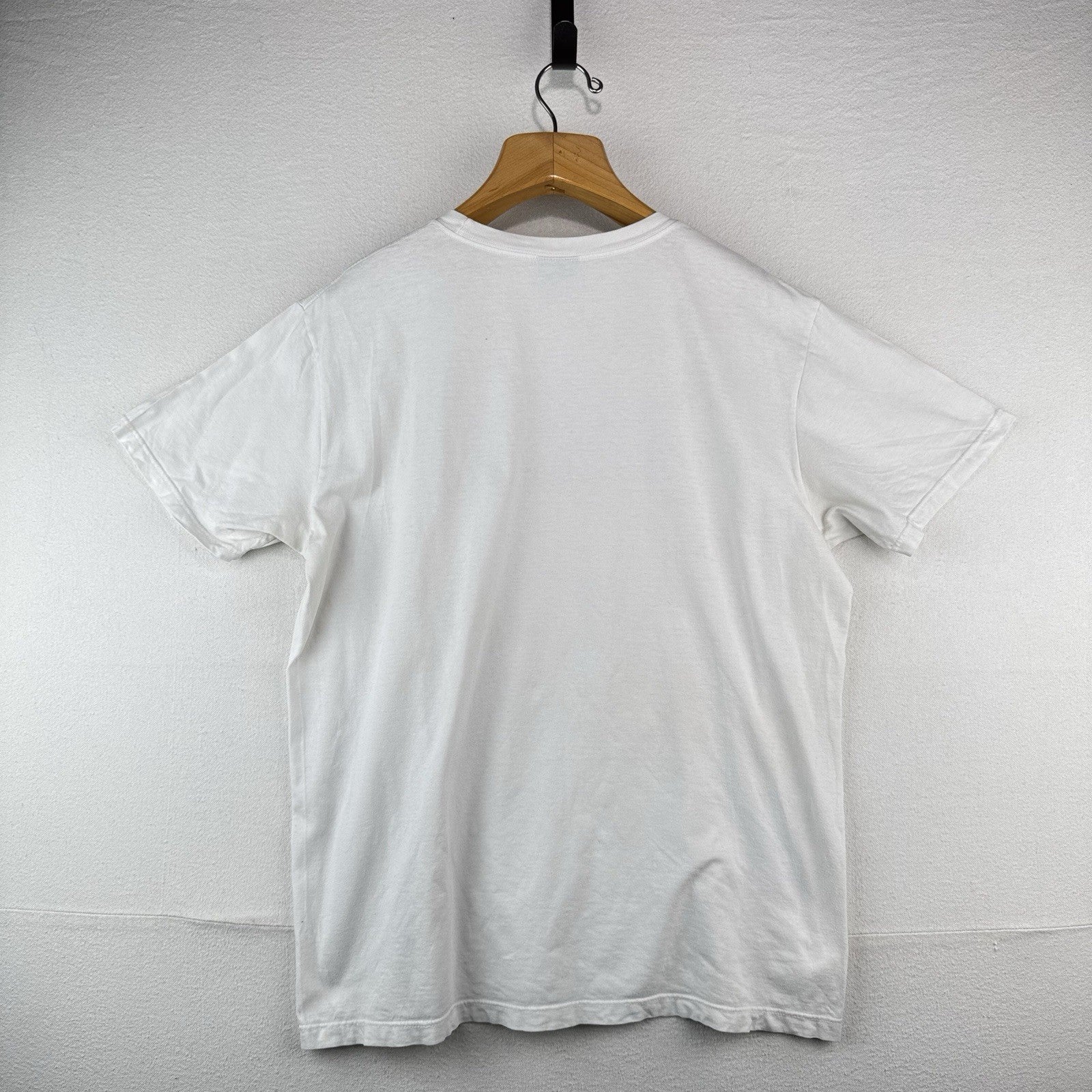 90s Vintage Polo Ralph Lauren T Shirt Large College Spell Out White