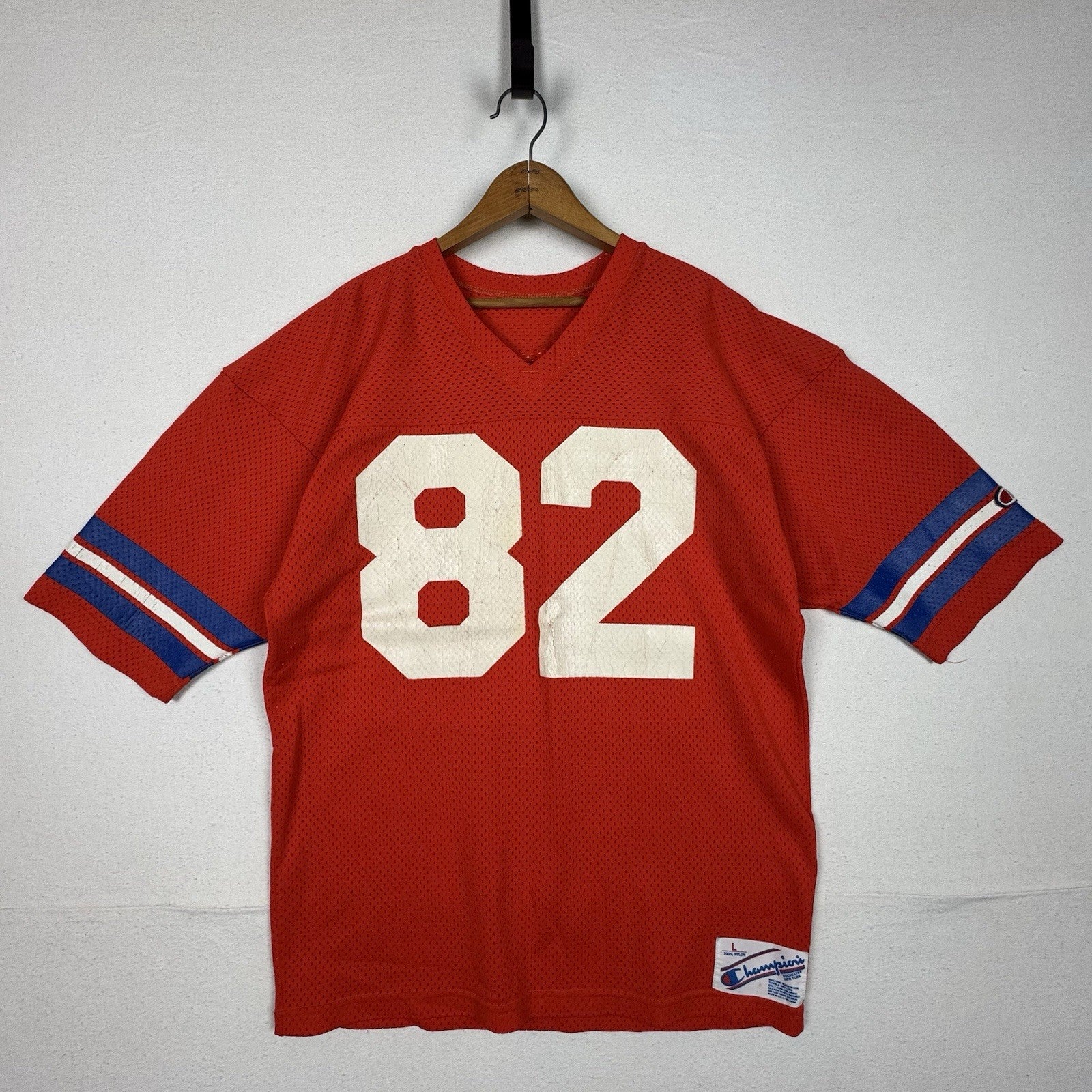 Vintage Vance Johnson Denver Broncos Champion Jersey Size Large #82