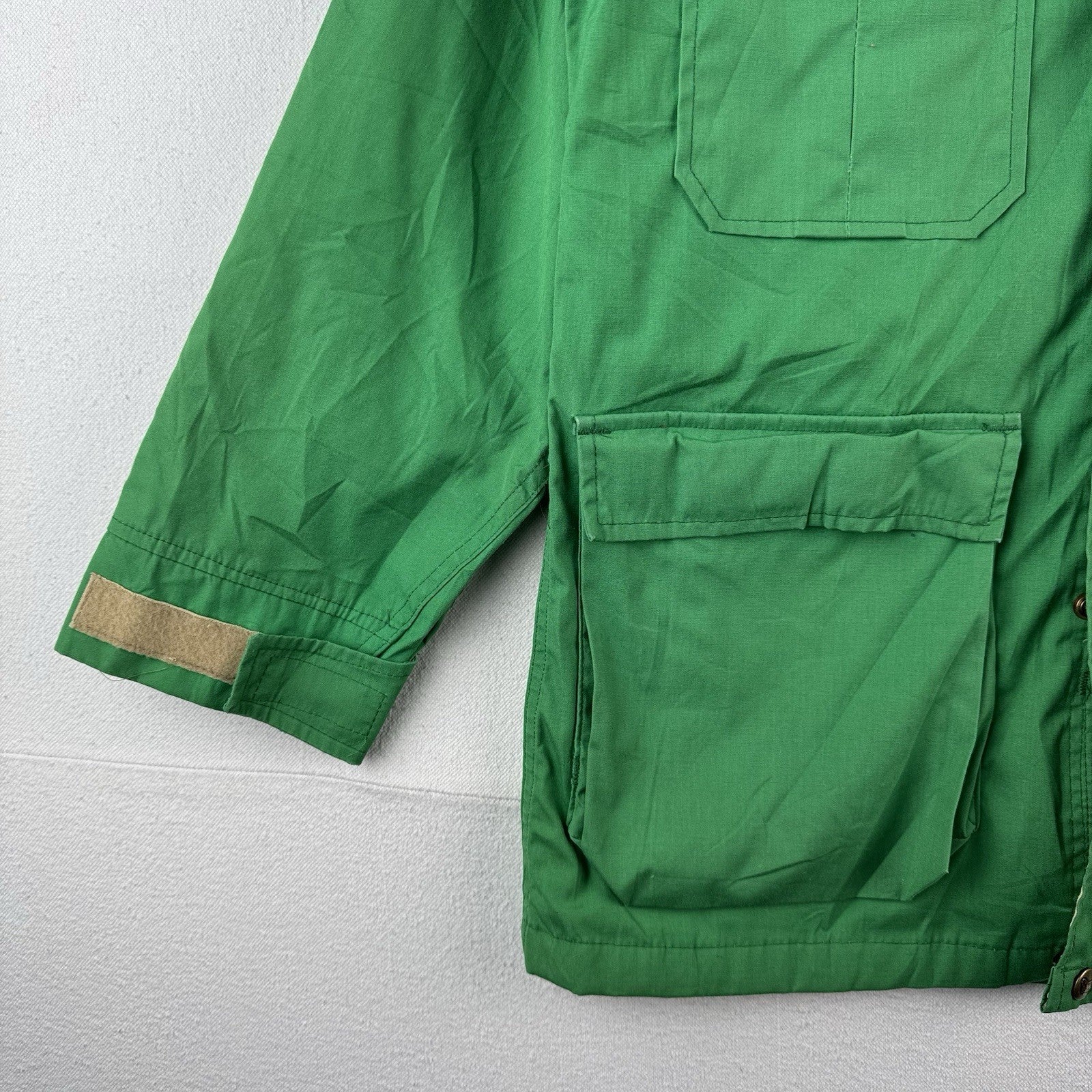70’s Vintage Woolrich Women’s Small Mountain Parka Kelly Green Made In USA