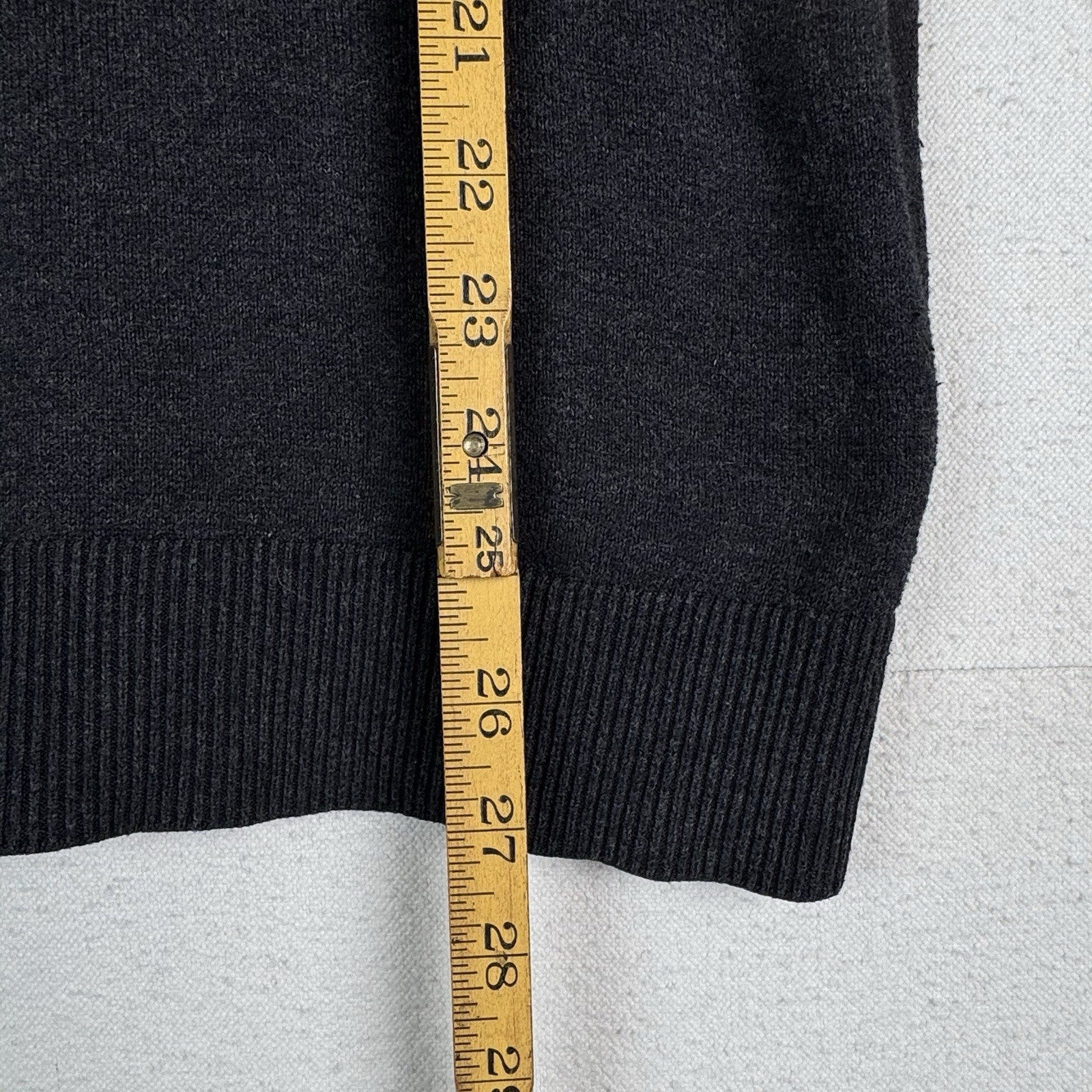 A&F Abercrombie & Fitch Women’s Gray Soft Cotton Cashmere Crew Neck Sweater M