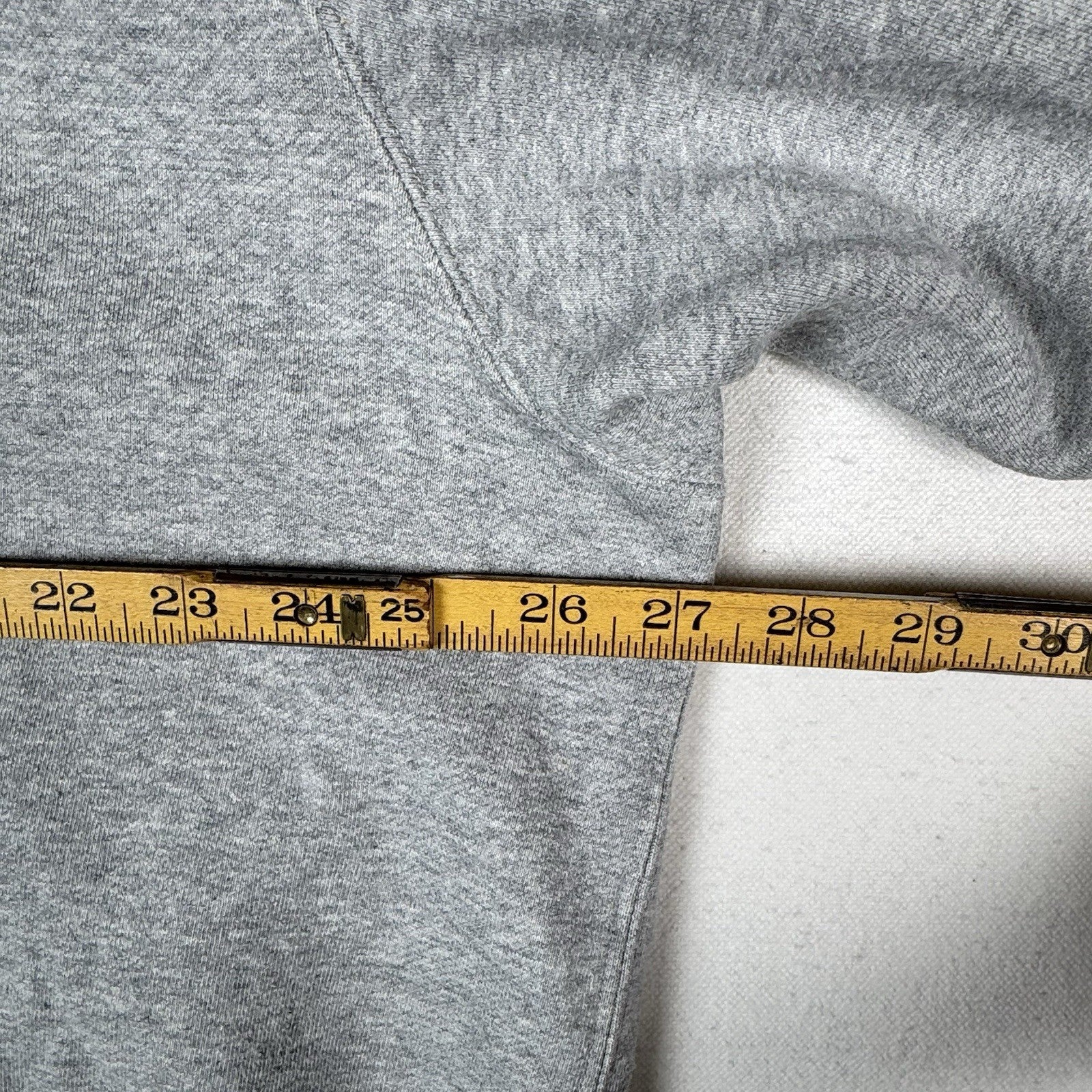 Vintage 90’s Polo Ralph Lauren Collared Short Sleeve Sweatshirt Men's L Gray