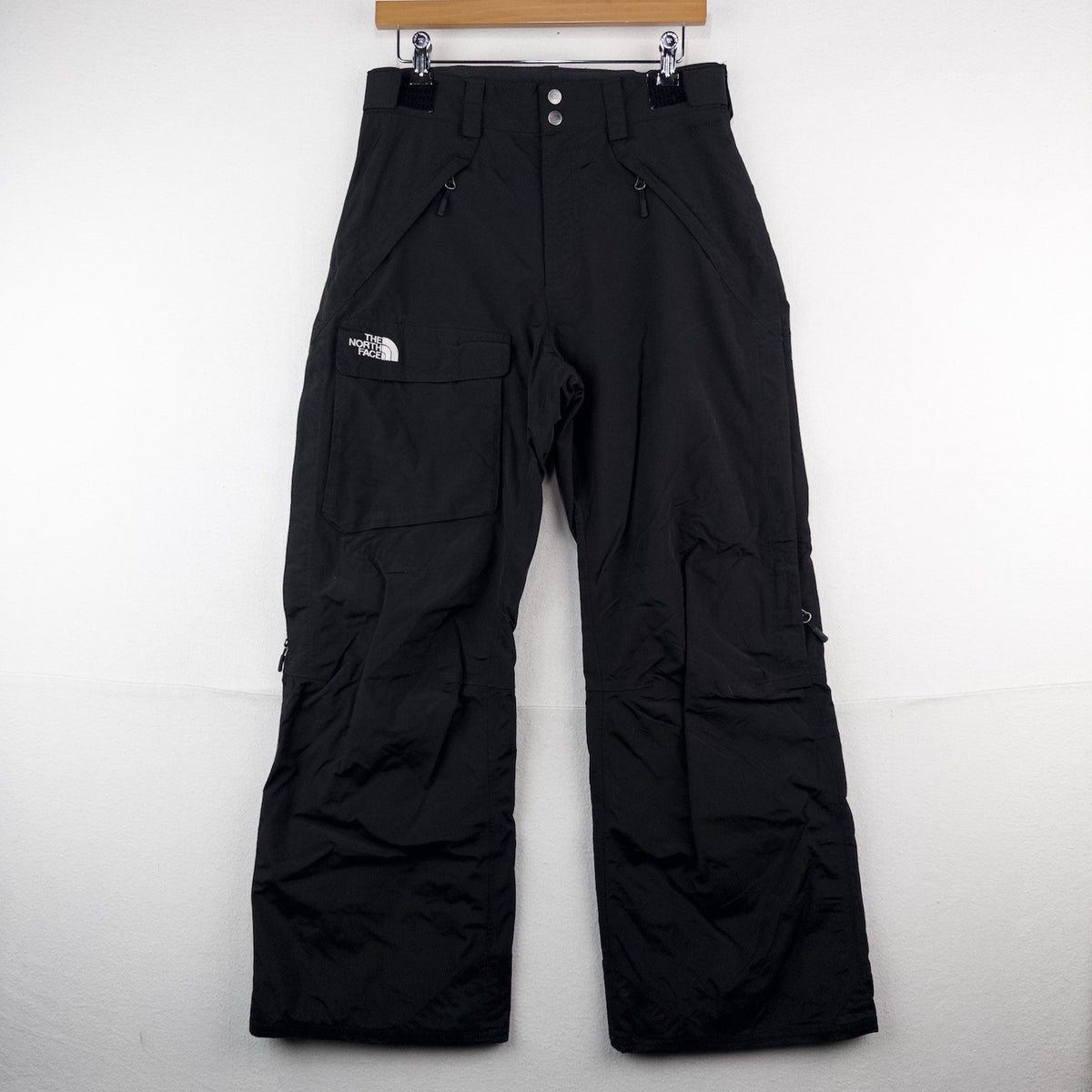 The North Face HyVent Ski Snow Pants Men’s Small Cargo Baggy Insulated Black