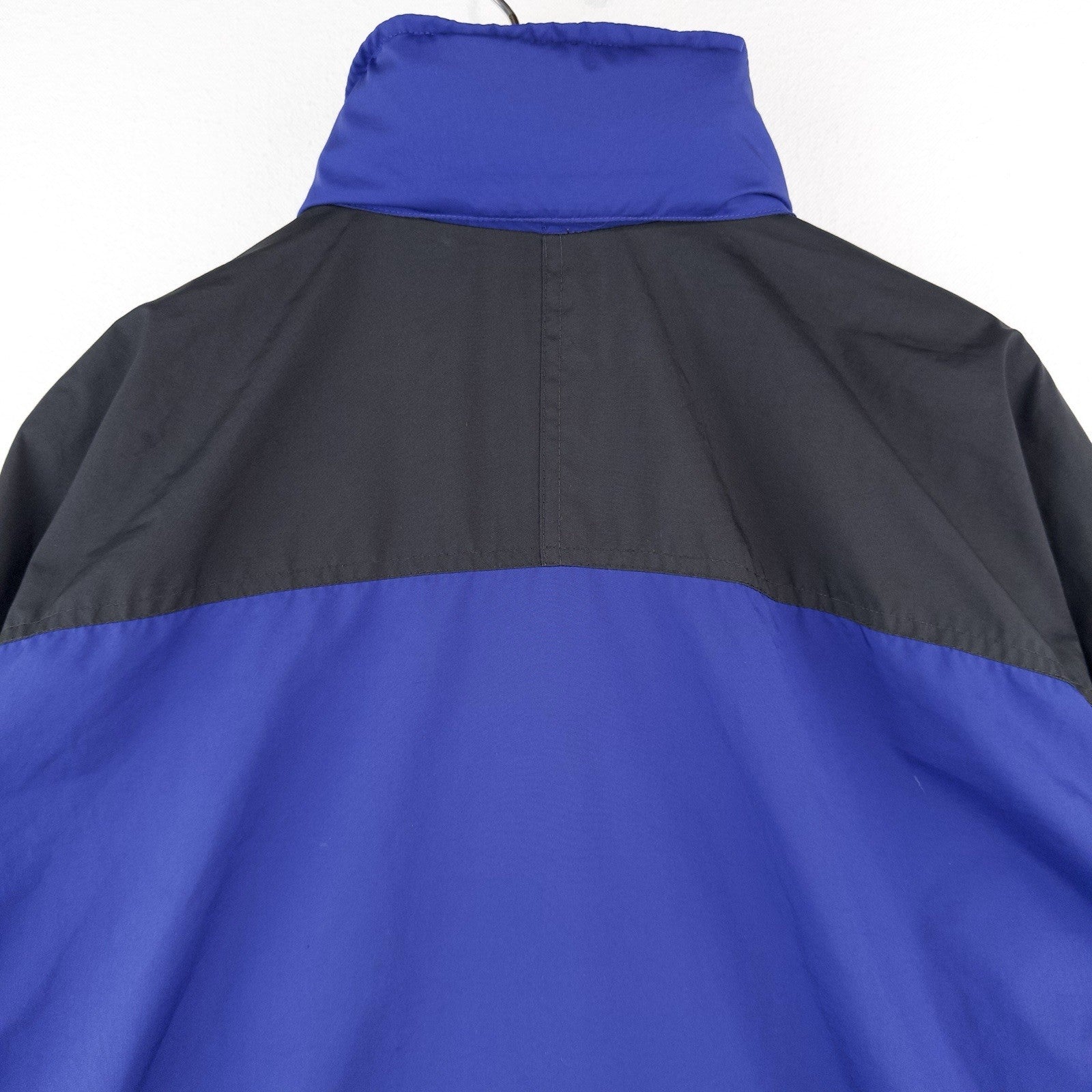 90’s Vtg The North Face Mens S Royal Blue Black Hydrenaline Packable Hood Jacket